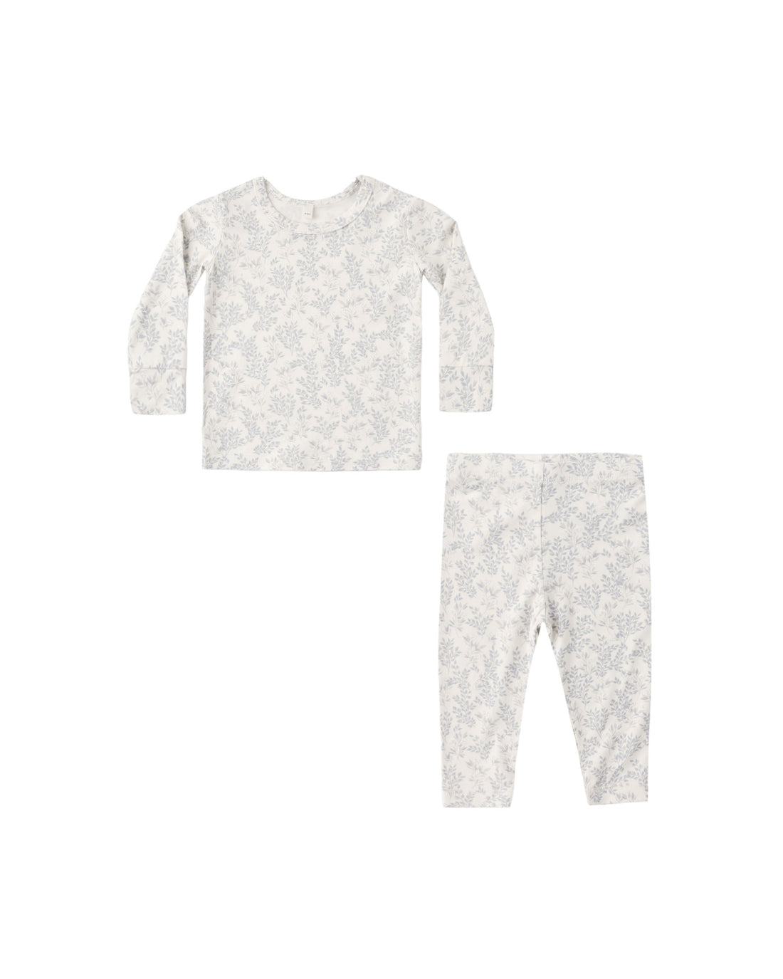Quincy Mae Bamboo Pajama Set - Cloud Floral