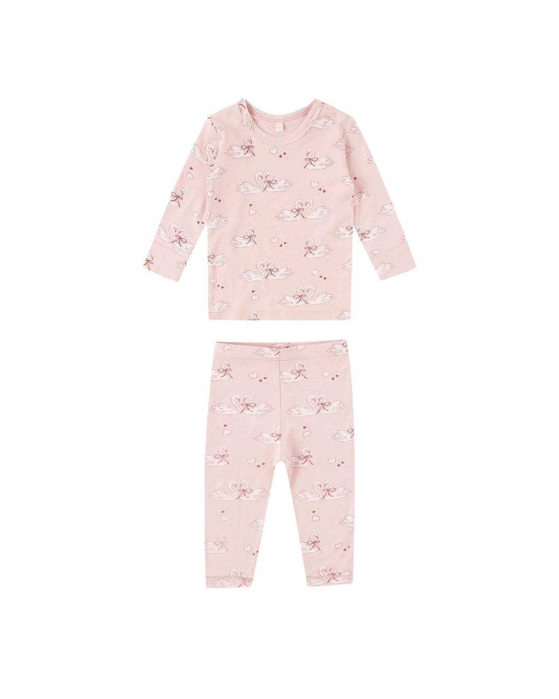 Quincy Mae Bamboo Pajama - Swans