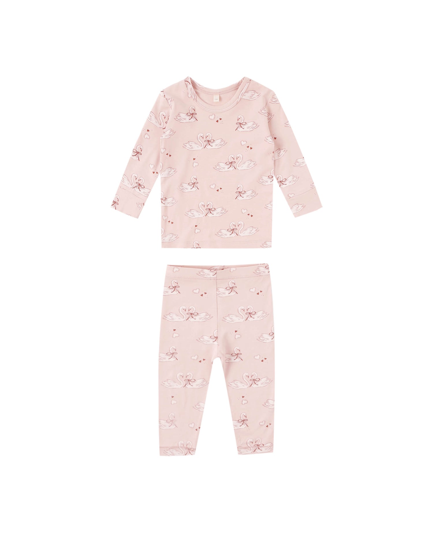 Quincy Mae Bamboo Pajama - Swans