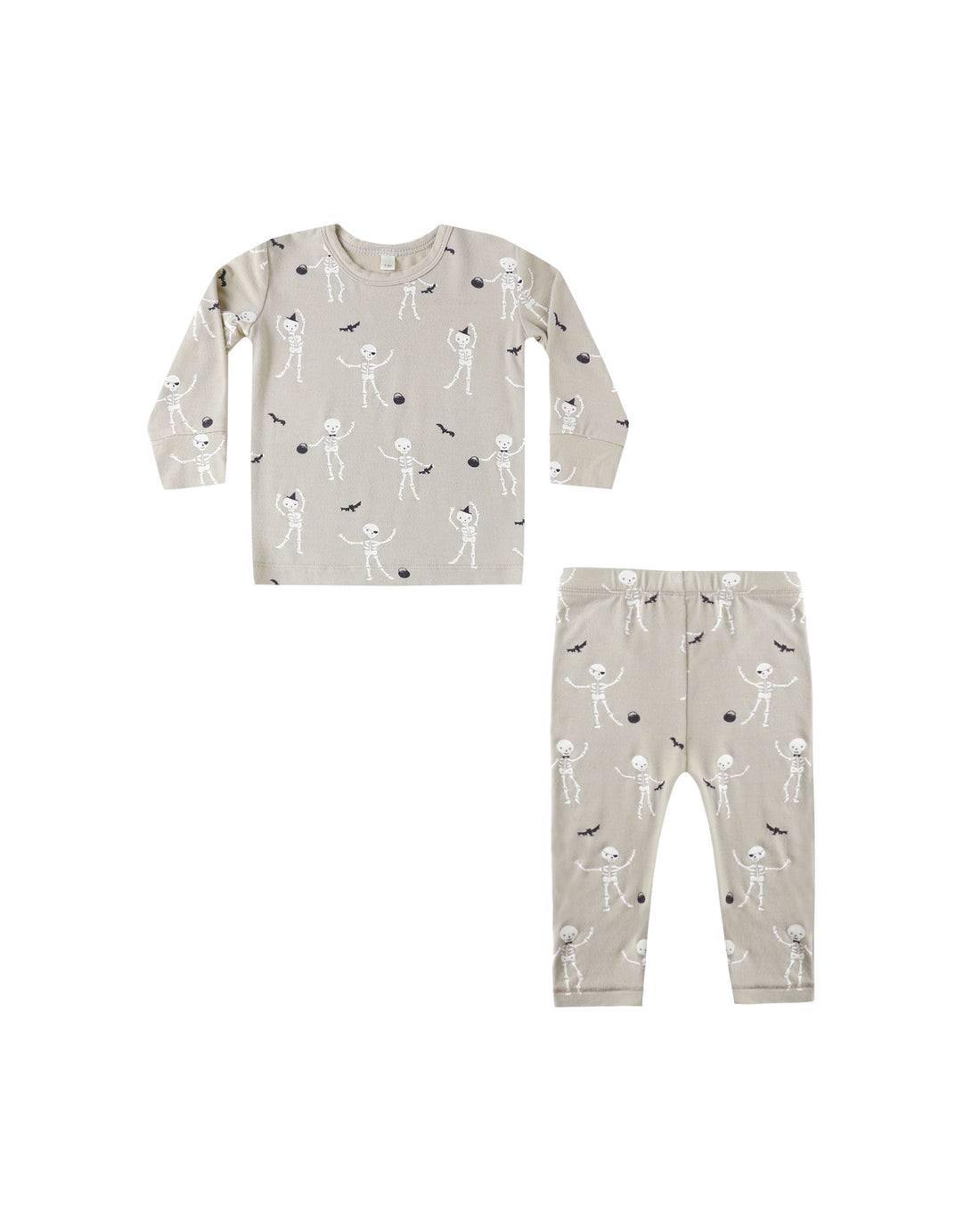 Quincy Mae Bamboo Pajama Set - Skeletons