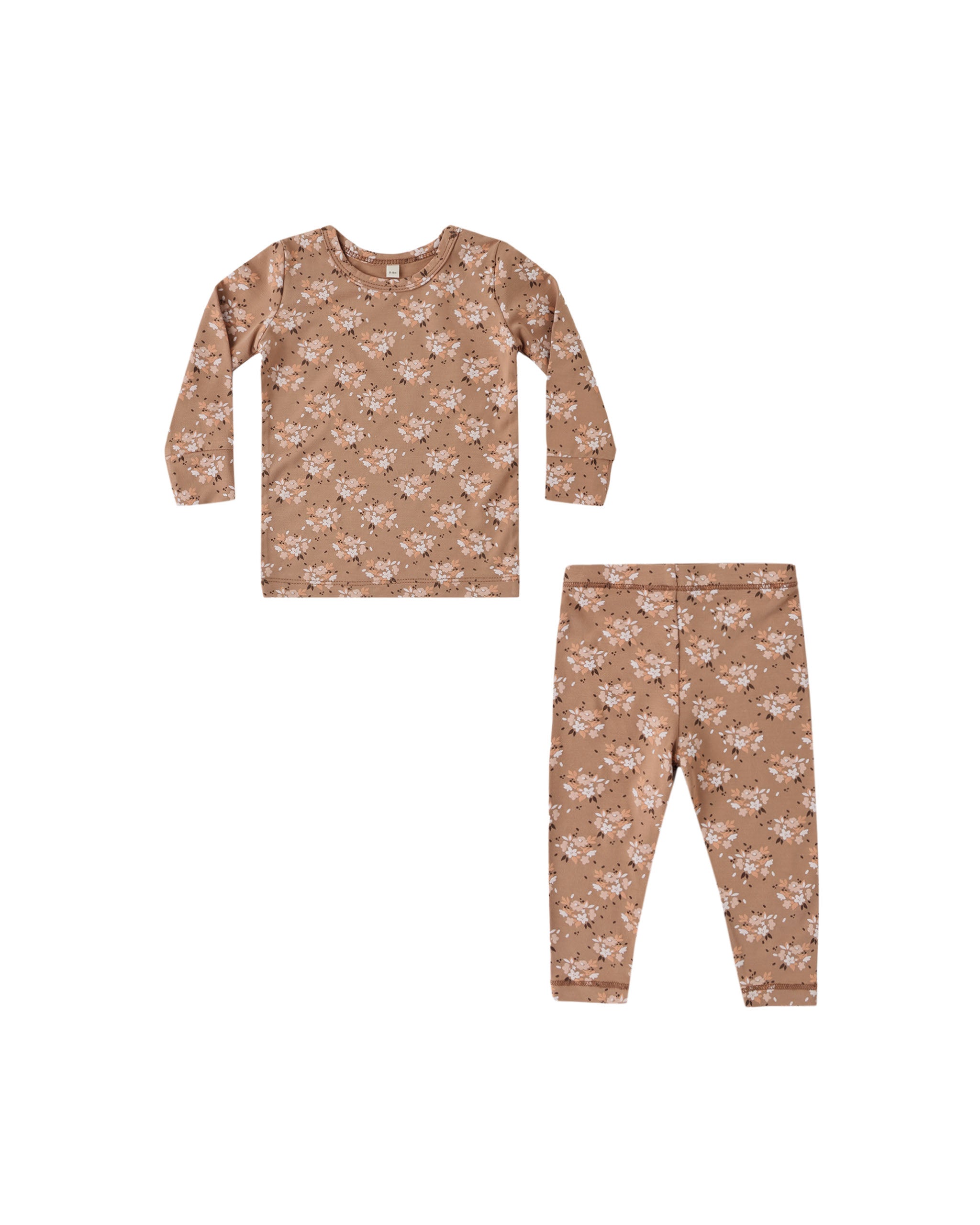 Quincy Mae Bamboo Pajama Set - Fall Floral