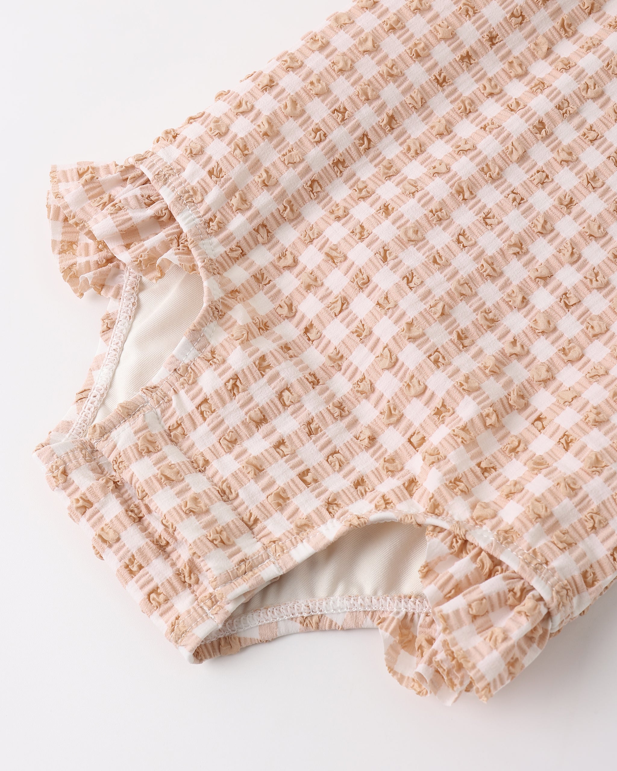 Quincy Mae Catalina One-Piece - Melon Check