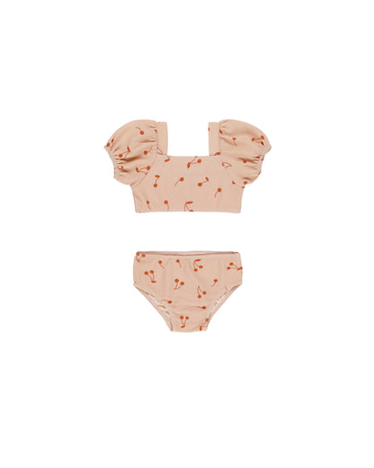 Quincy Mae Zippy Two-Piece - Cherries