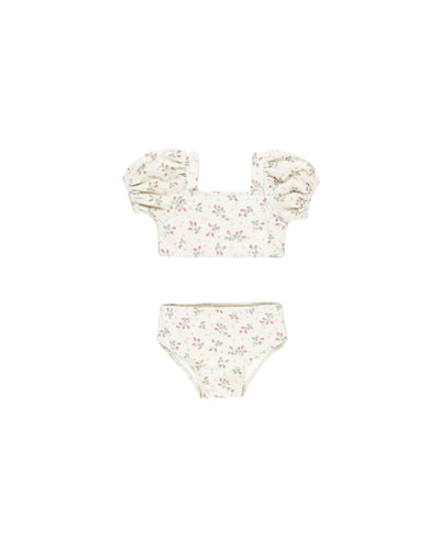 Quincy Mae Zippy Two-Piece - Strawberries