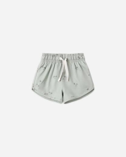 Quincy Mae Boys Swim Short - Palm