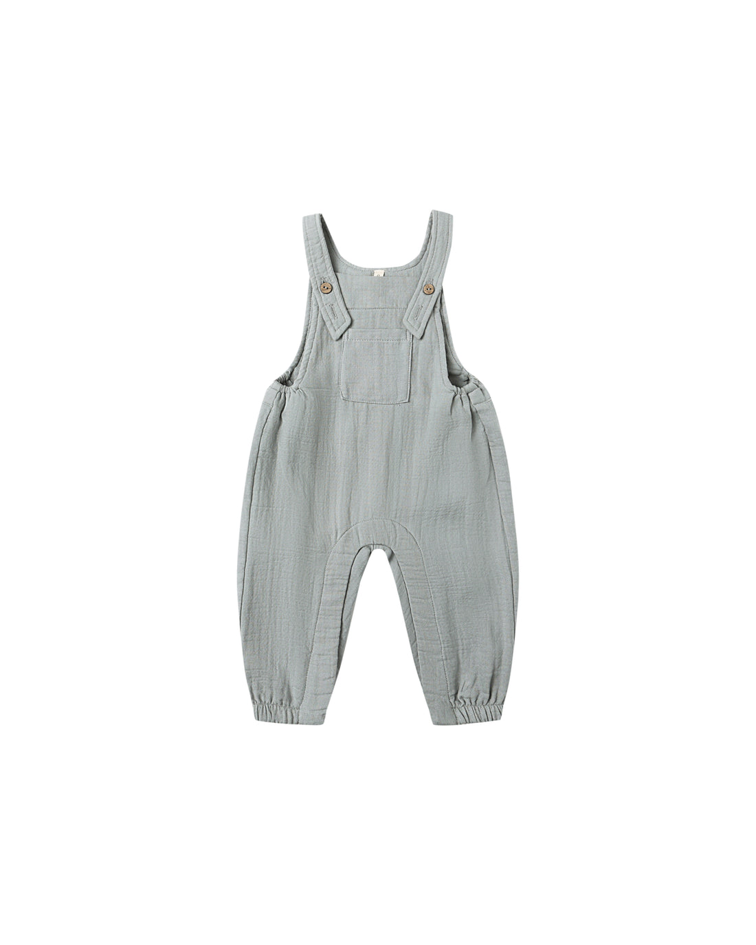 Quincy Mae Baby Overall - Steel Blue