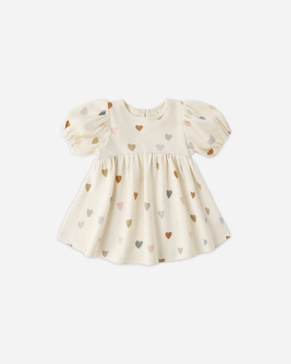 Quincy Mae Darla Dress - Confetti Hearts