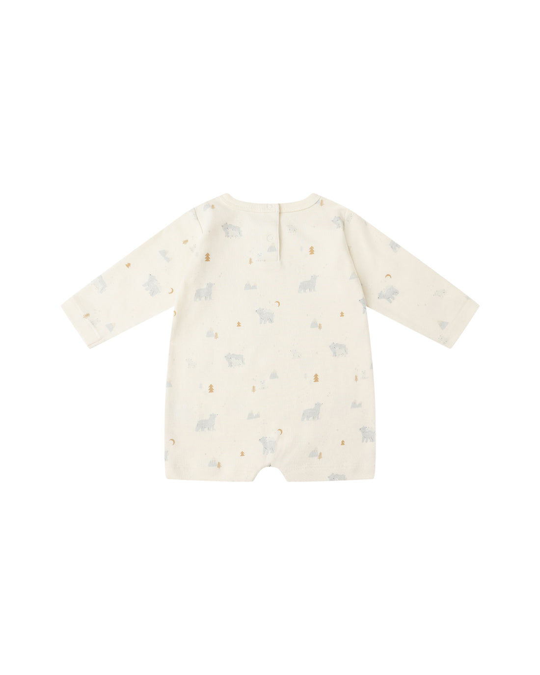 Quincy Mae Long Sleeve Romper - Polar Bears