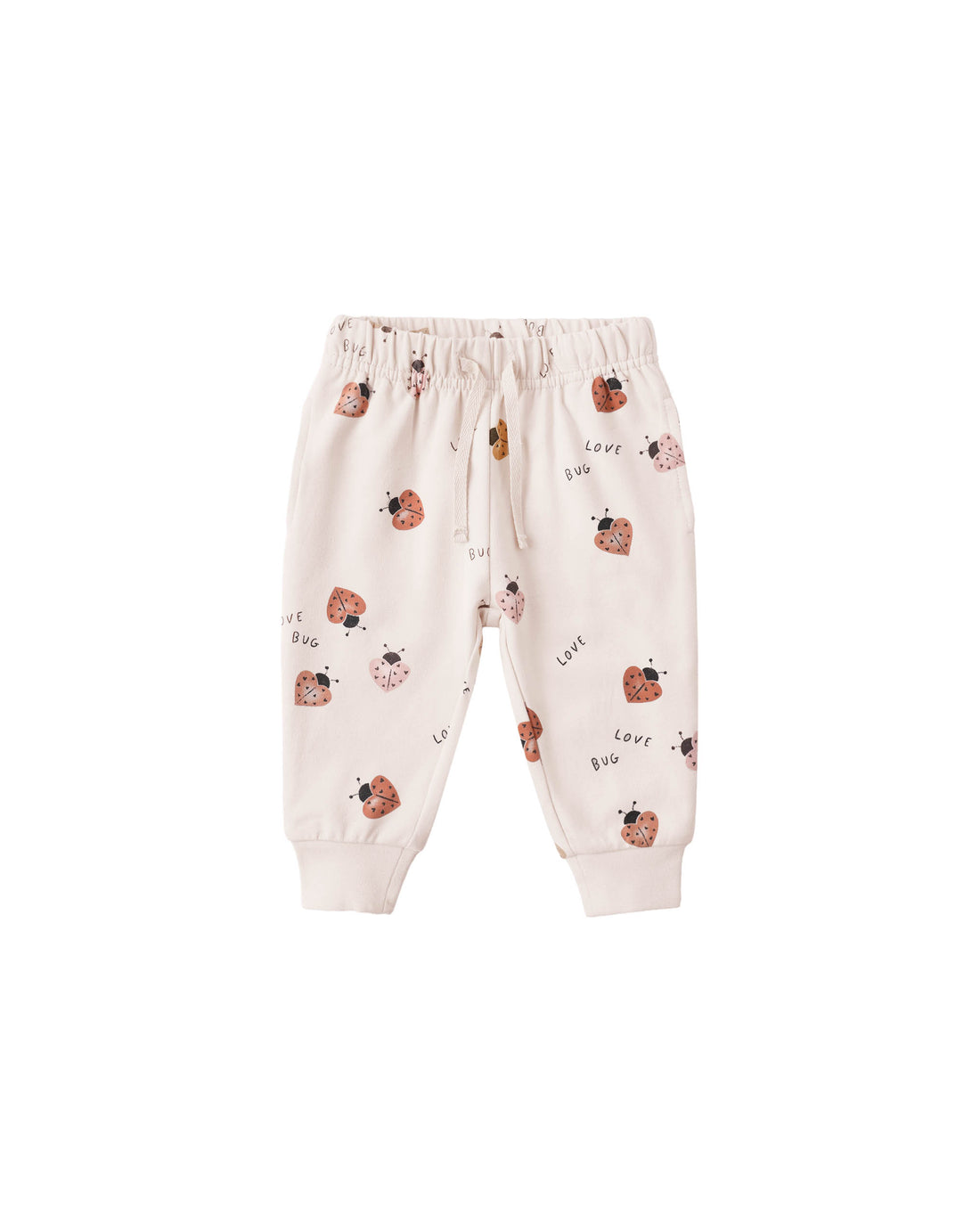 Quincy Mae Relaxed Sweatpants - Love Bug