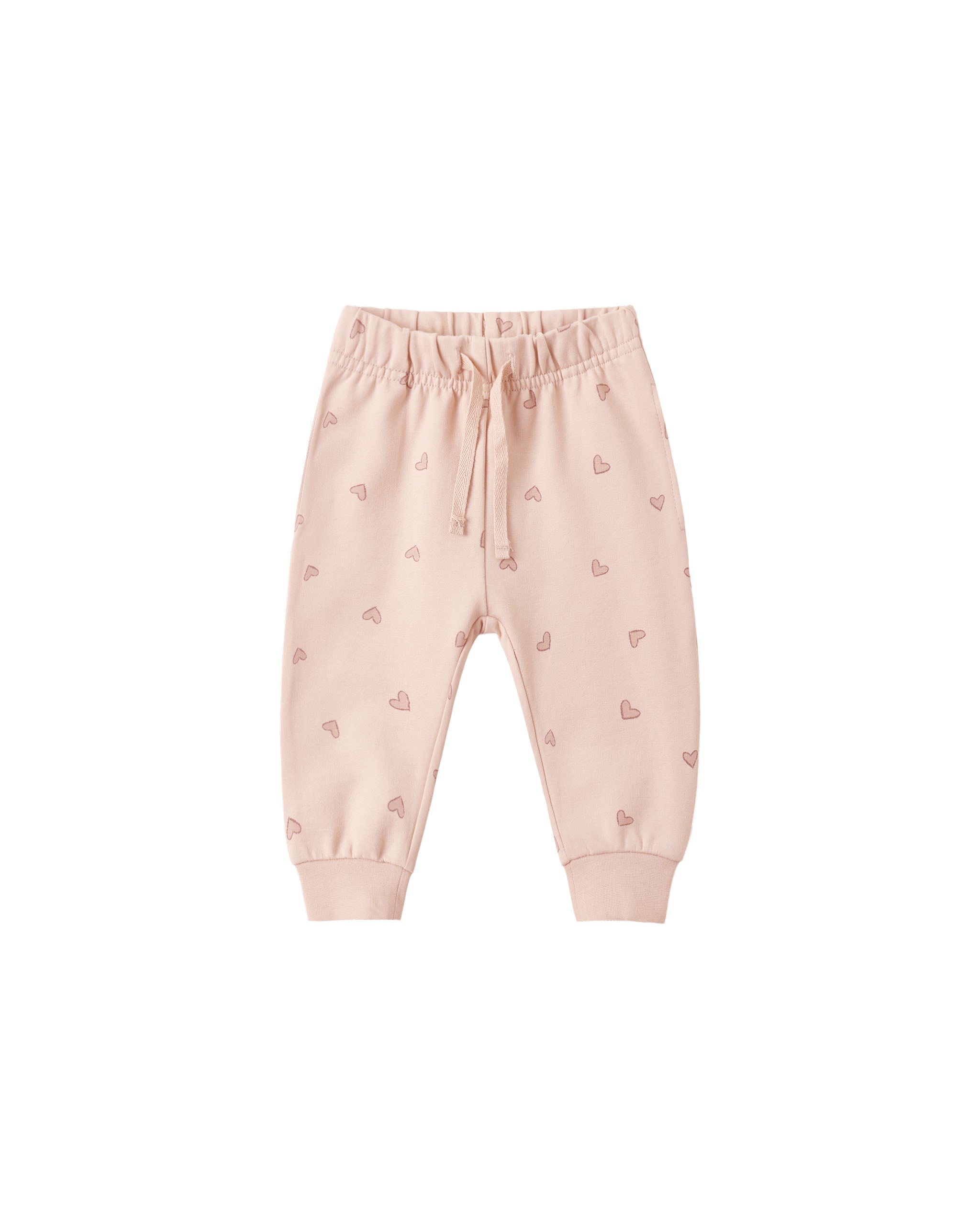 Quincy Mae Relaxed Sweatpant - Hearts