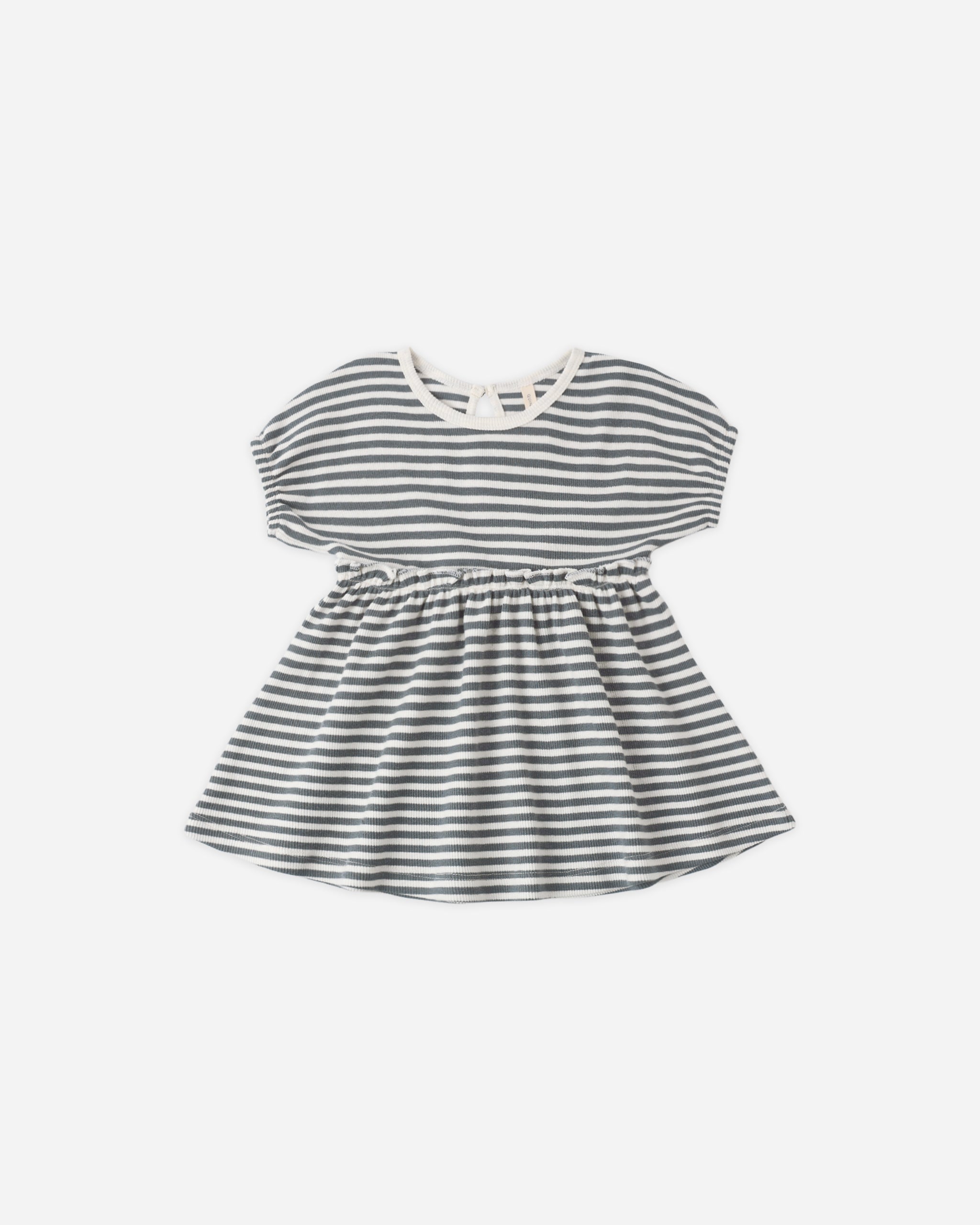 Quincy Mae Annie Dress - Ocean Stripe