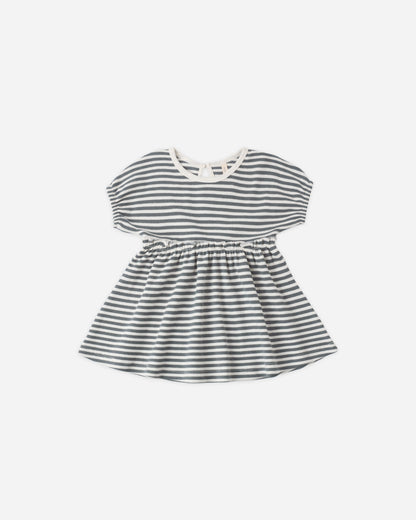 Quincy Mae Annie Dress - Ocean Stripe