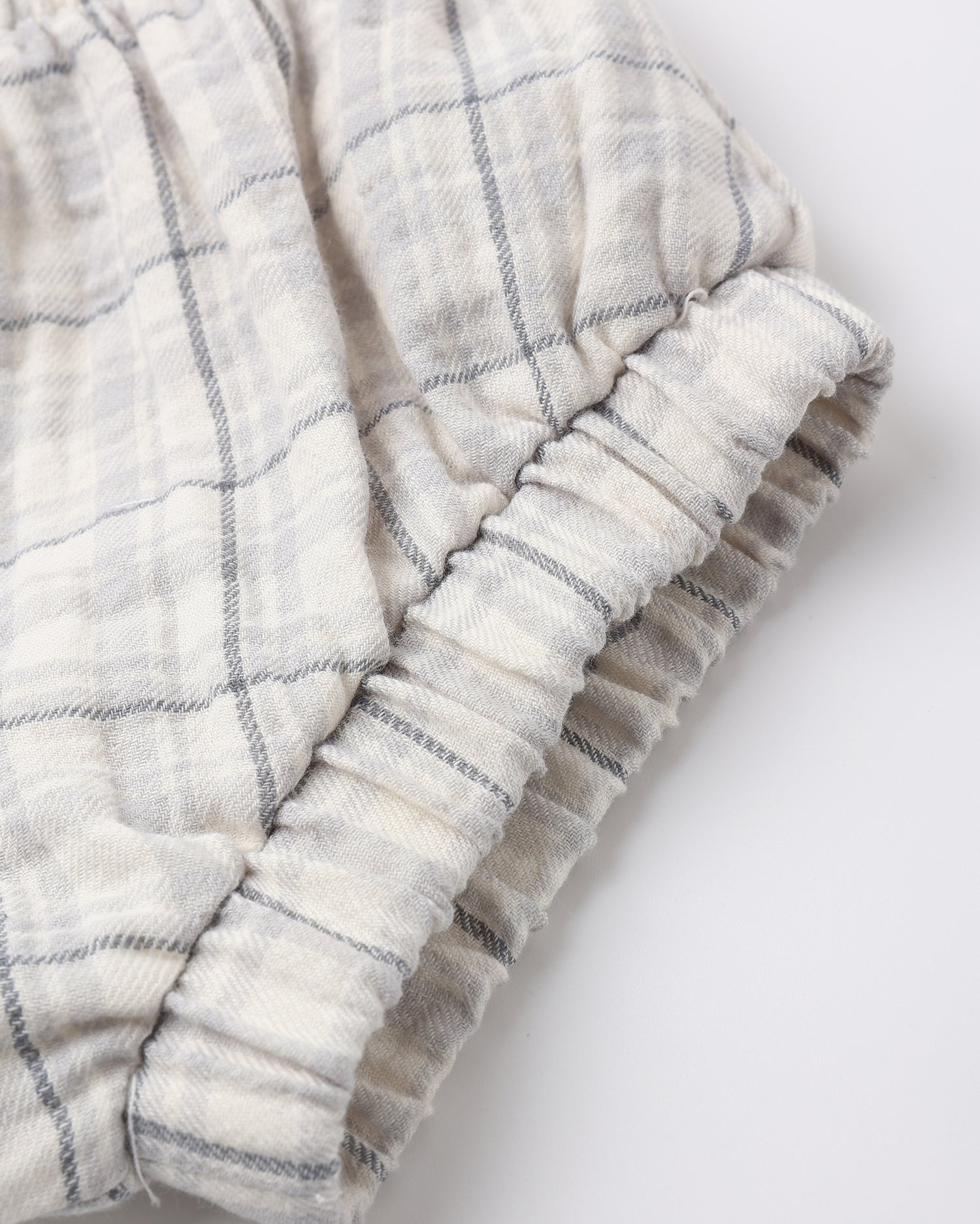 Quincy Mae Woven Tank Set - Blue Plaid