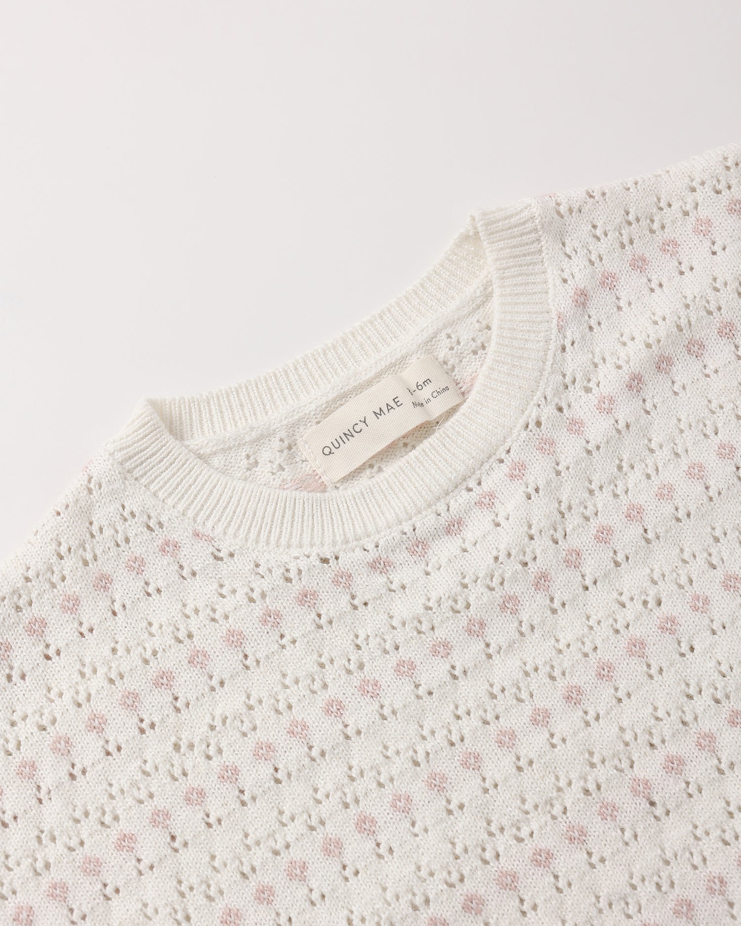Quincy Mae Relaxed Summer Knit Set - Ivory