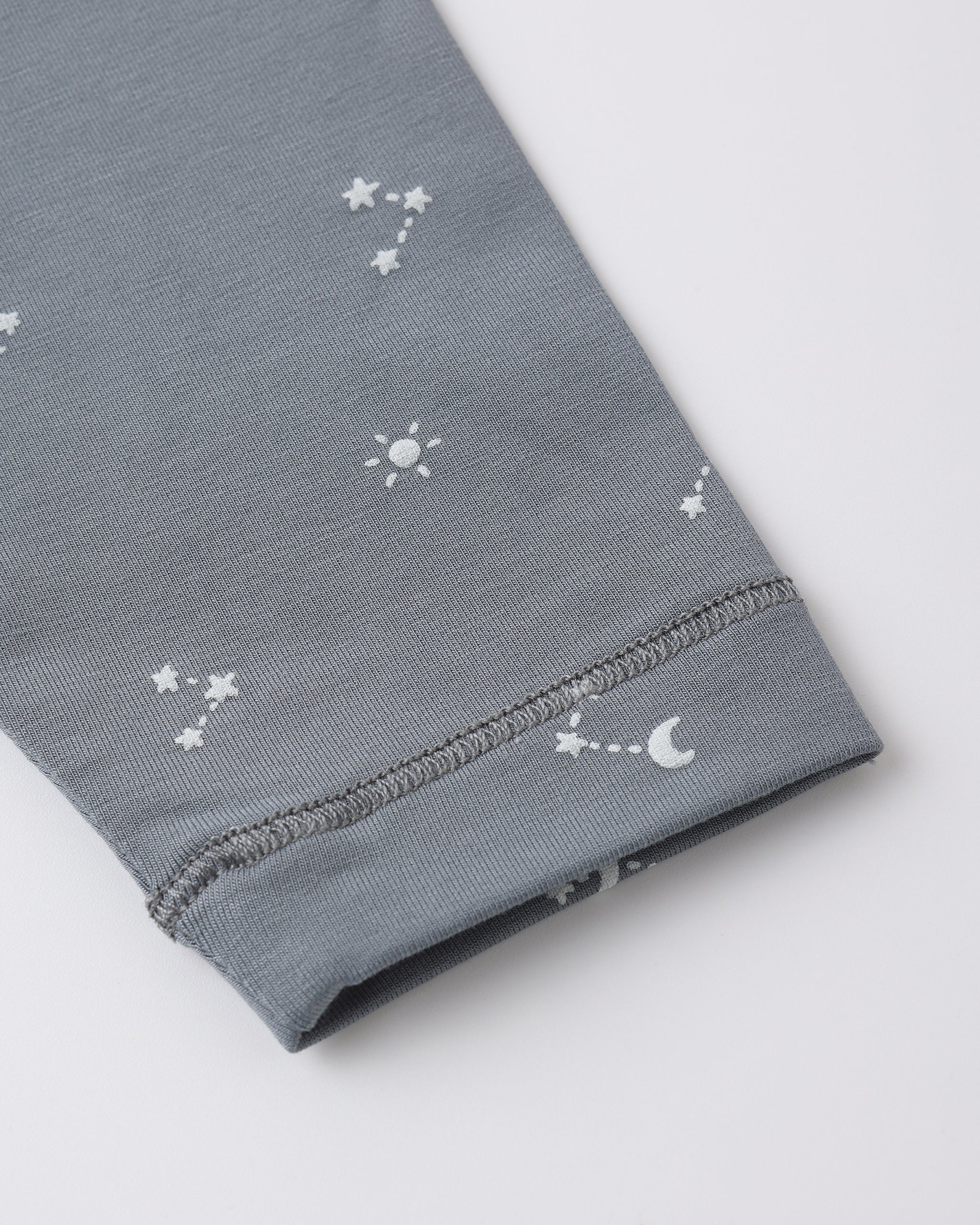 Quincy Mae Bamboo Short Sleeve Pajama Set - Starlight