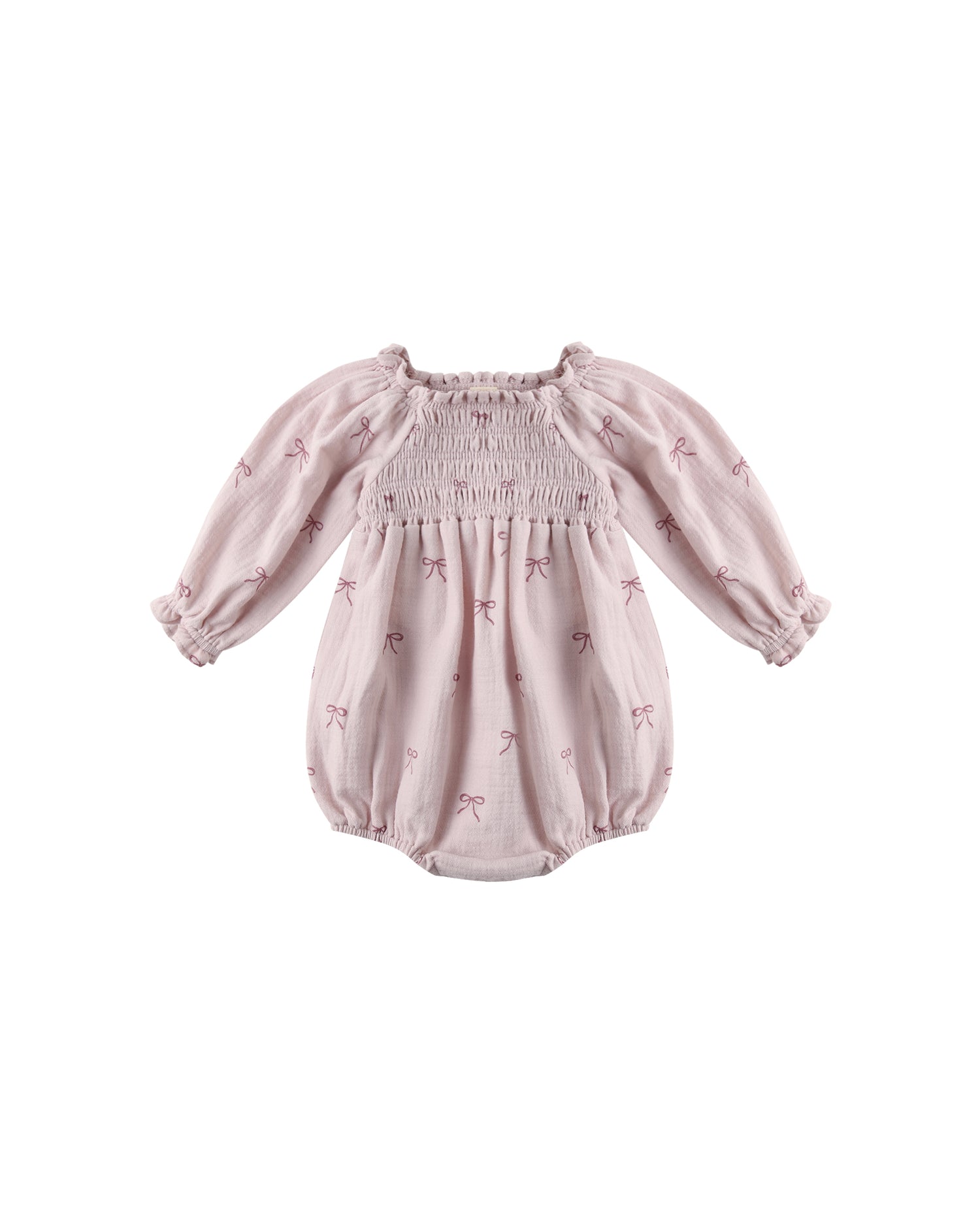 Quincy Mae Eden Romper - Bows
