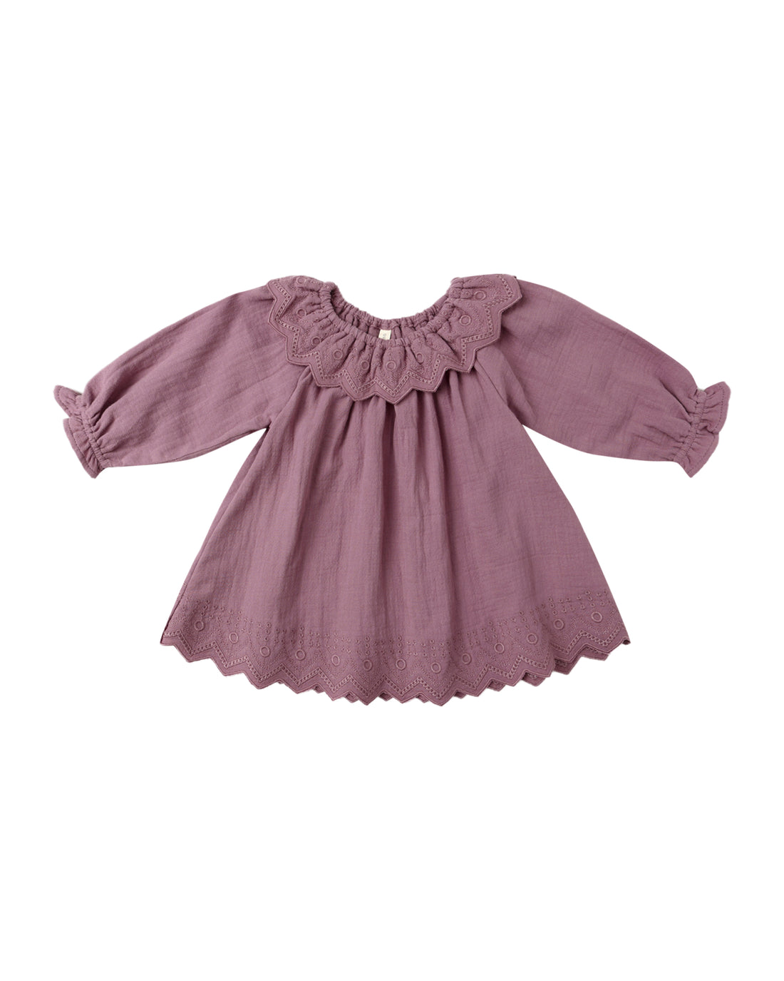 Quincy Mae Long Sleeve Isla Dress - Mulberry