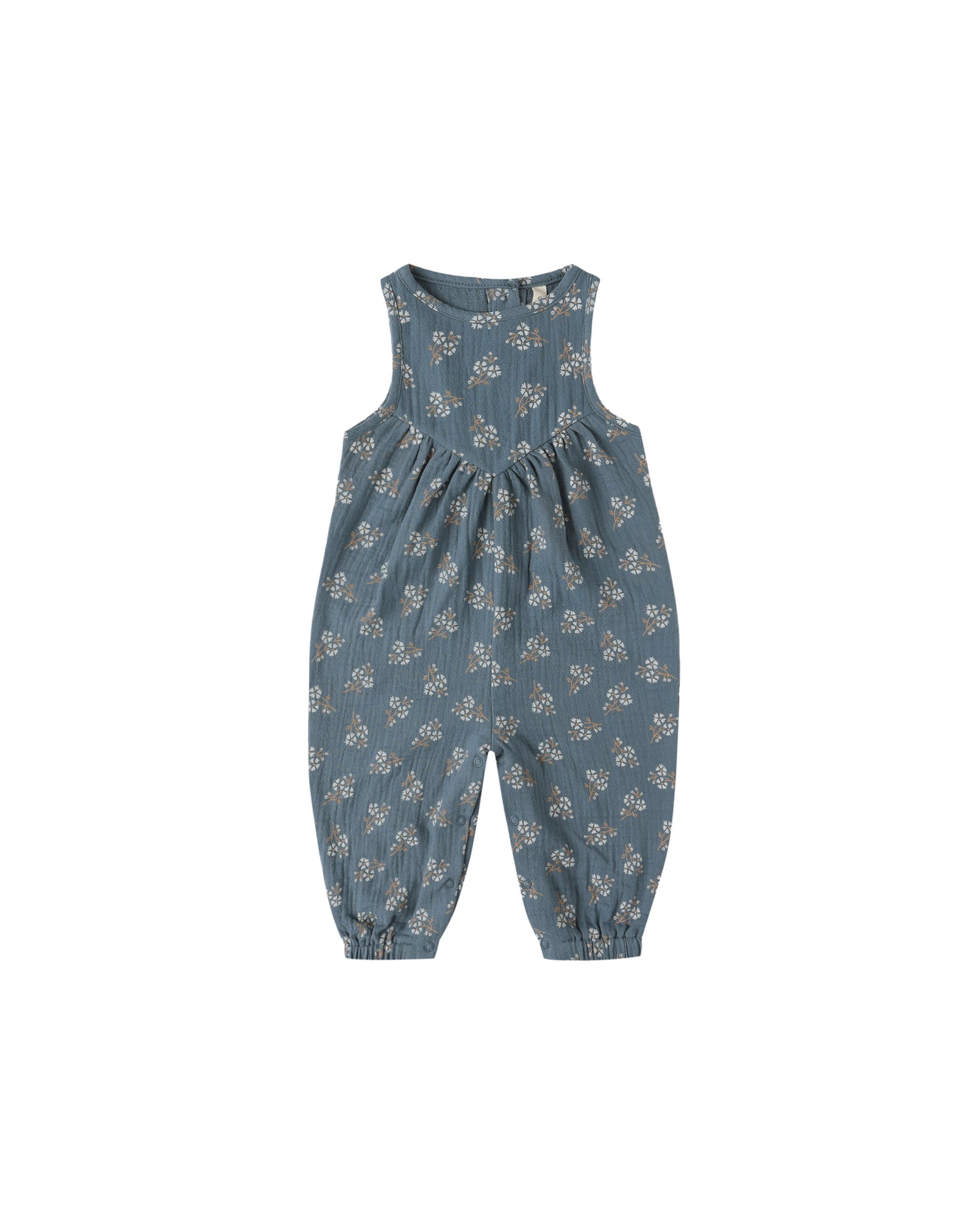 Quincy Mae Maisie Overall - Blue Floral