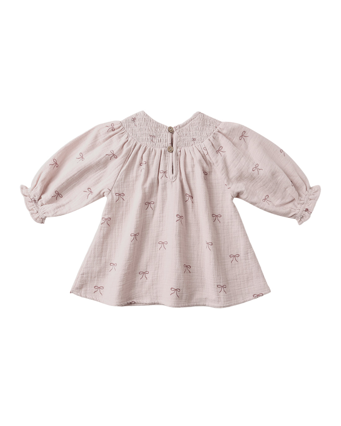 Quincy Mae V Smocked Dress - Bows