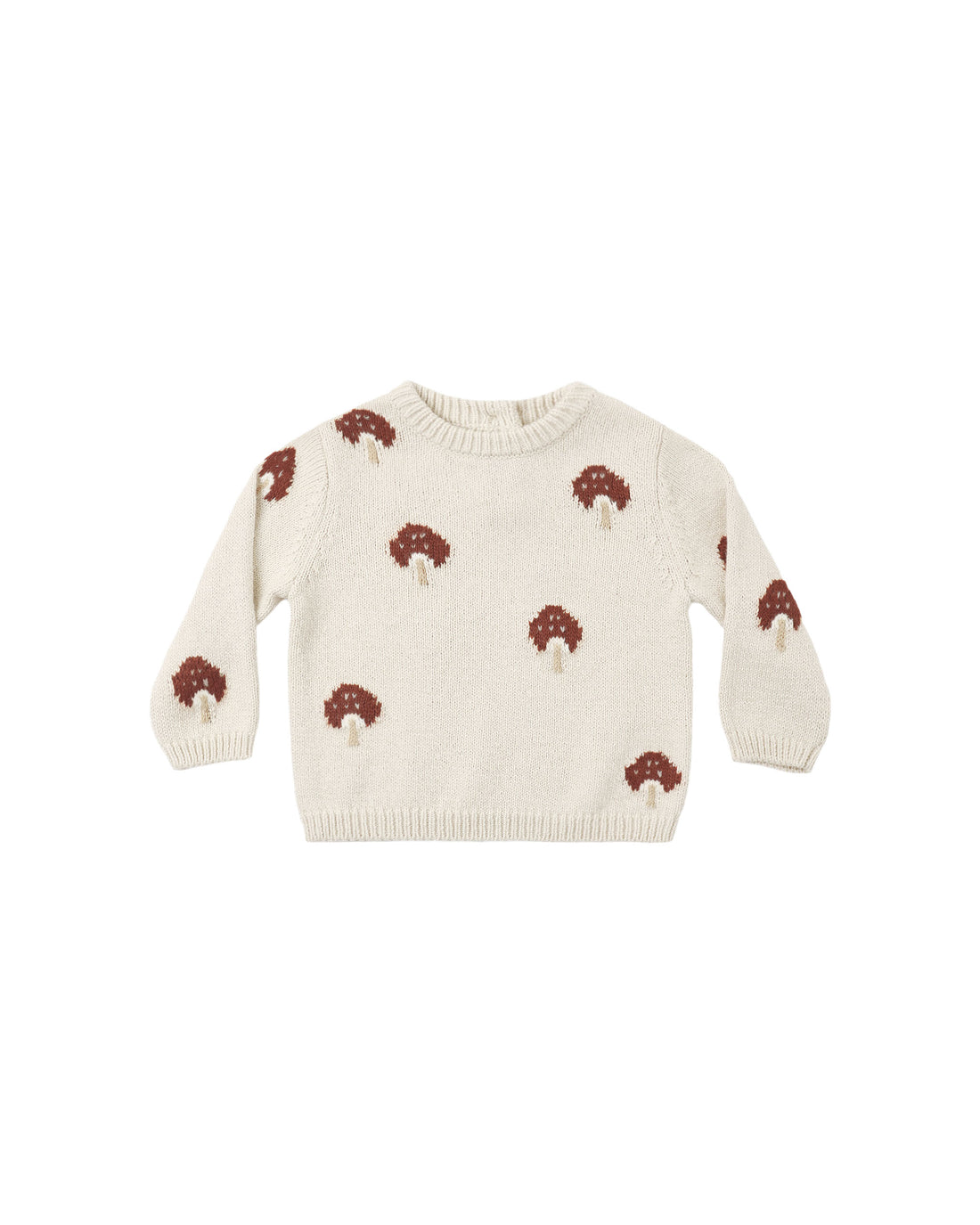 Quincy Mae Rex Sweater - Mushroom