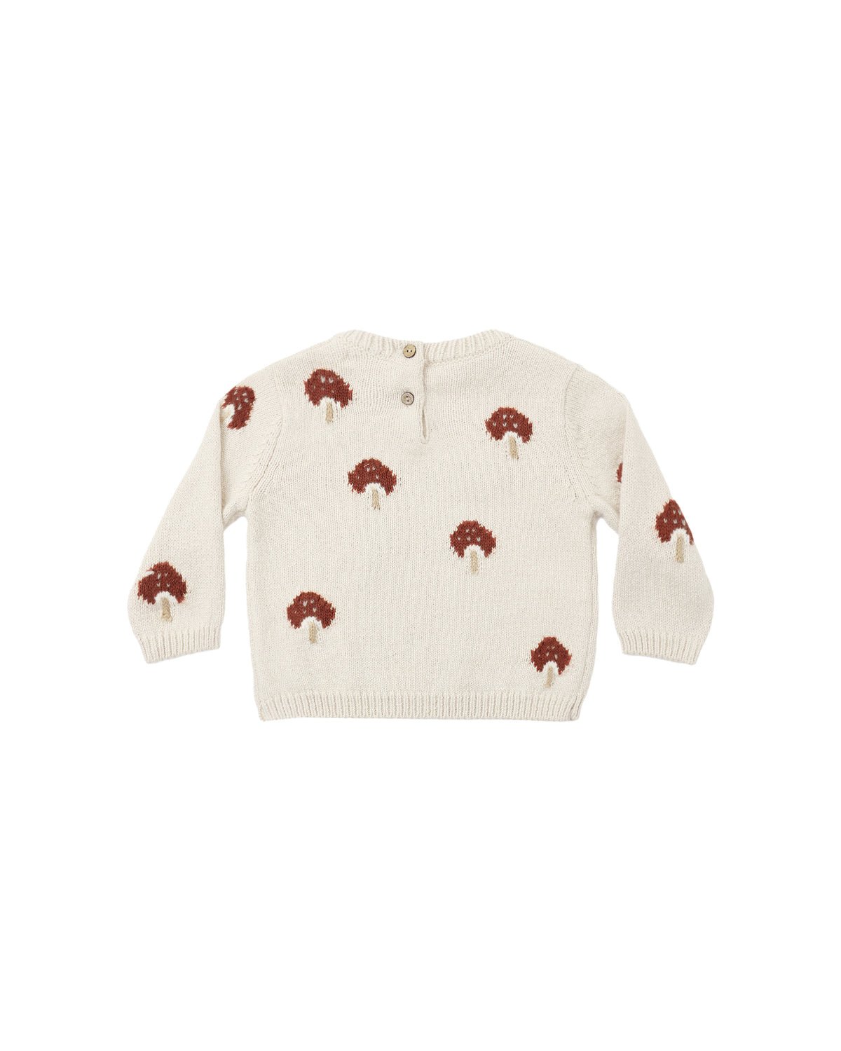 Quincy Mae Rex Sweater - Mushroom
