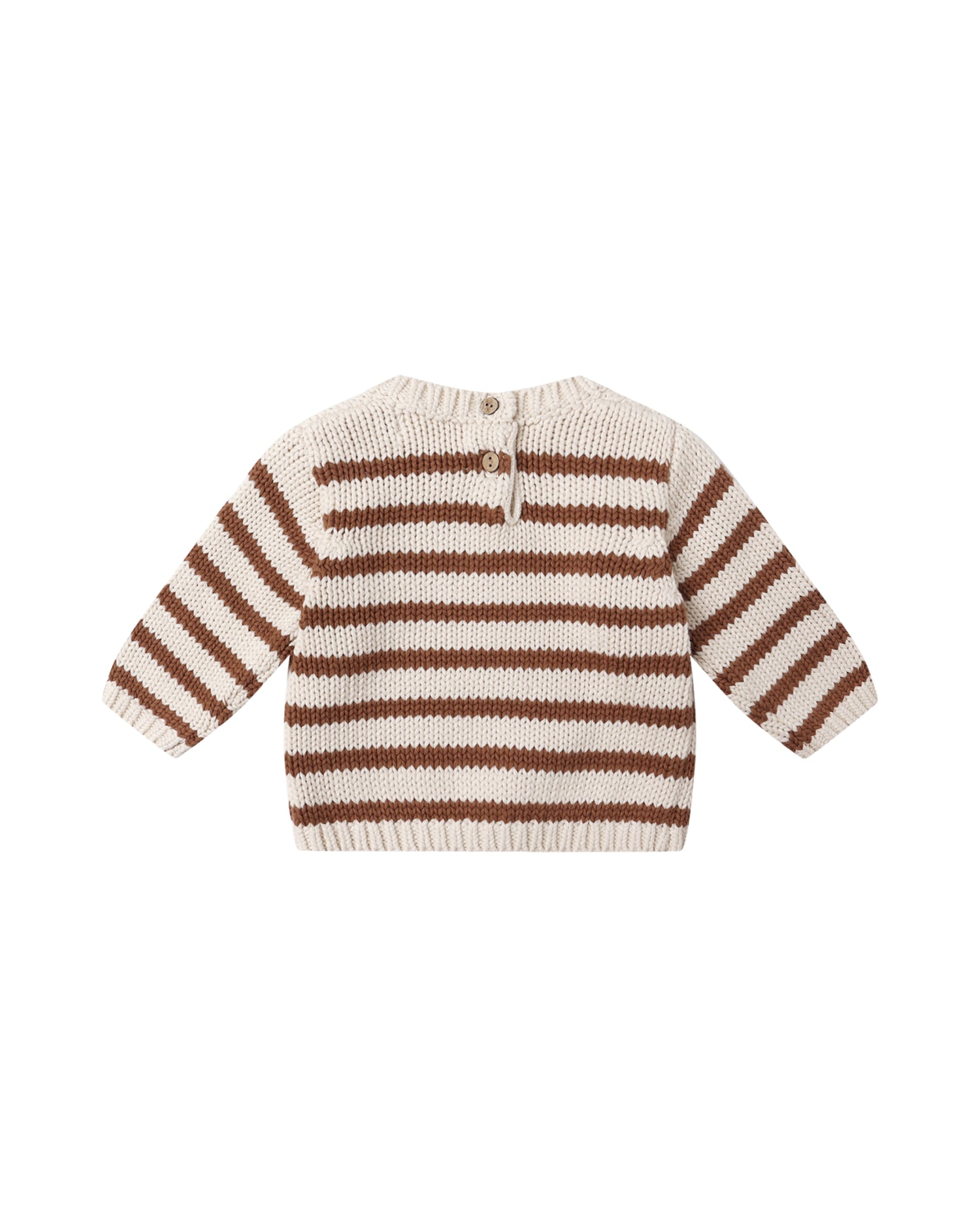Quincy Mae Rex Sweater - Cedar Stripe