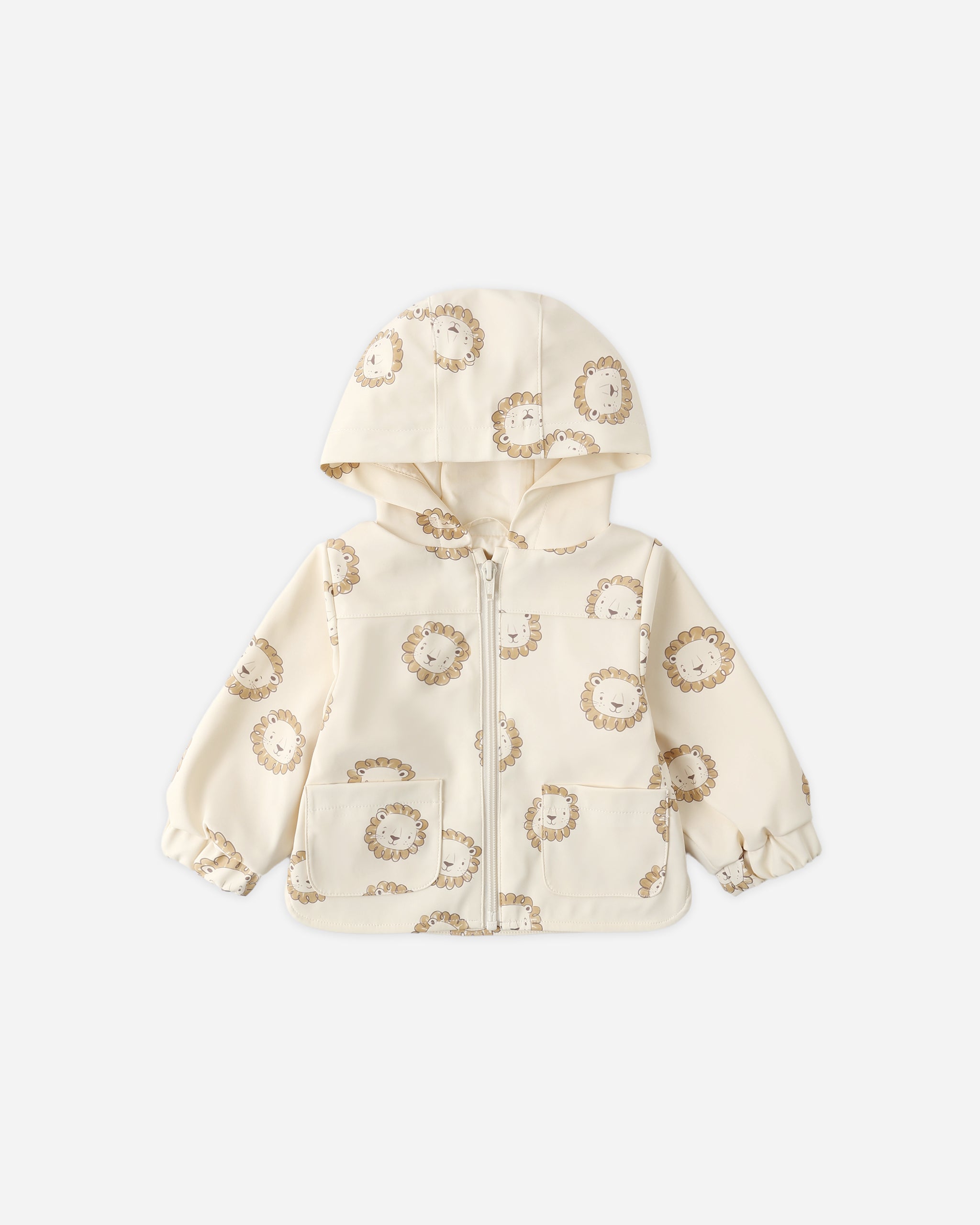 Quincy Mae Rain Coat - Lions