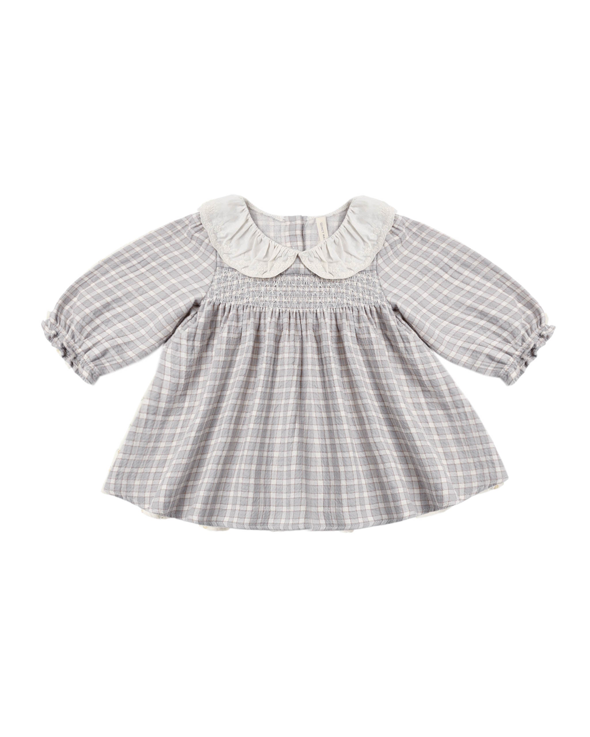 Quincy Mae Callie Dress - Blue Gingham