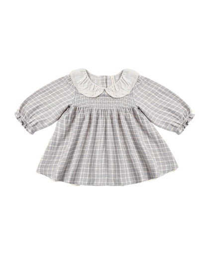 Quincy Mae Callie Dress - Blue Gingham