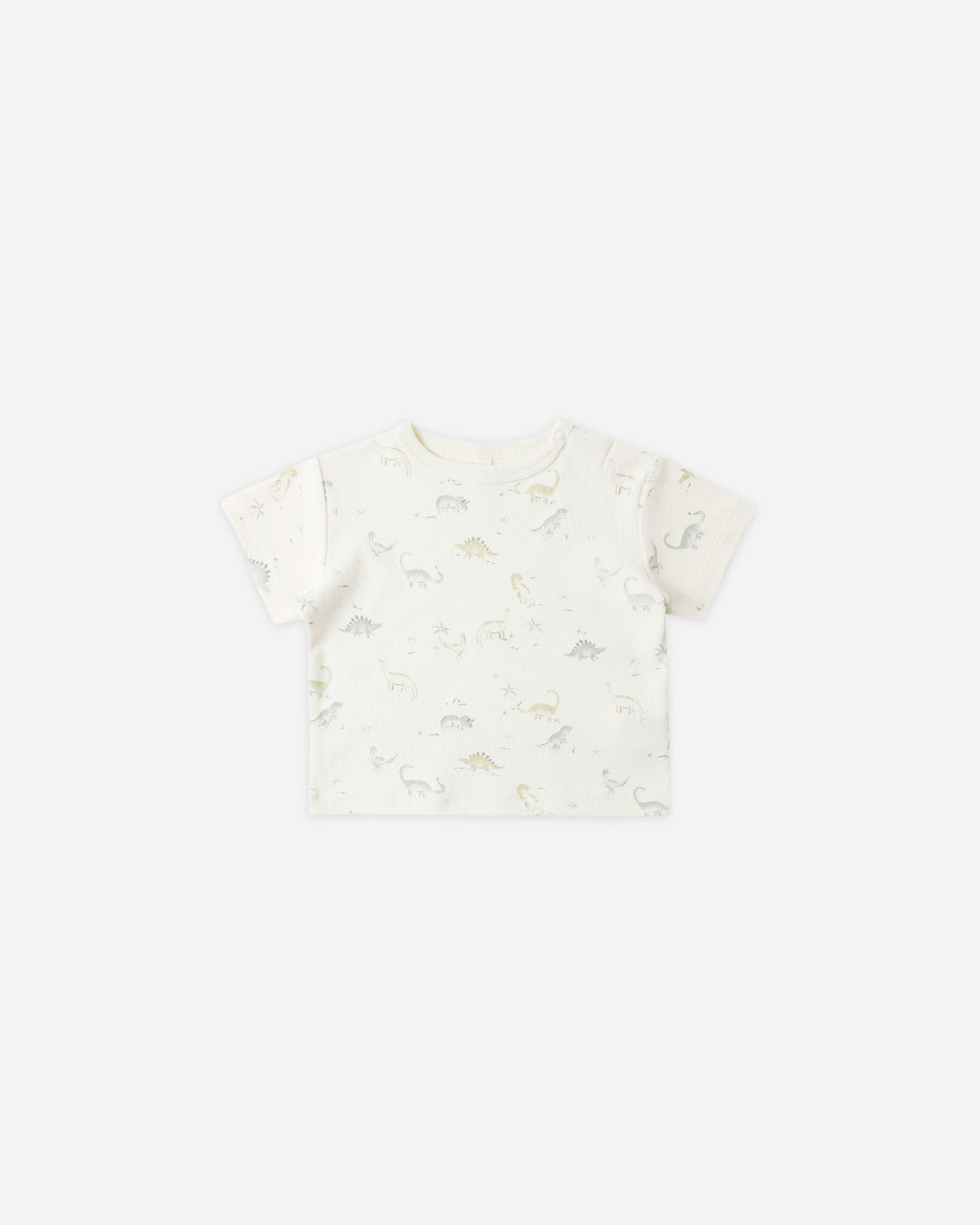 Quincy Mae Boxy Tee - Dinosaur