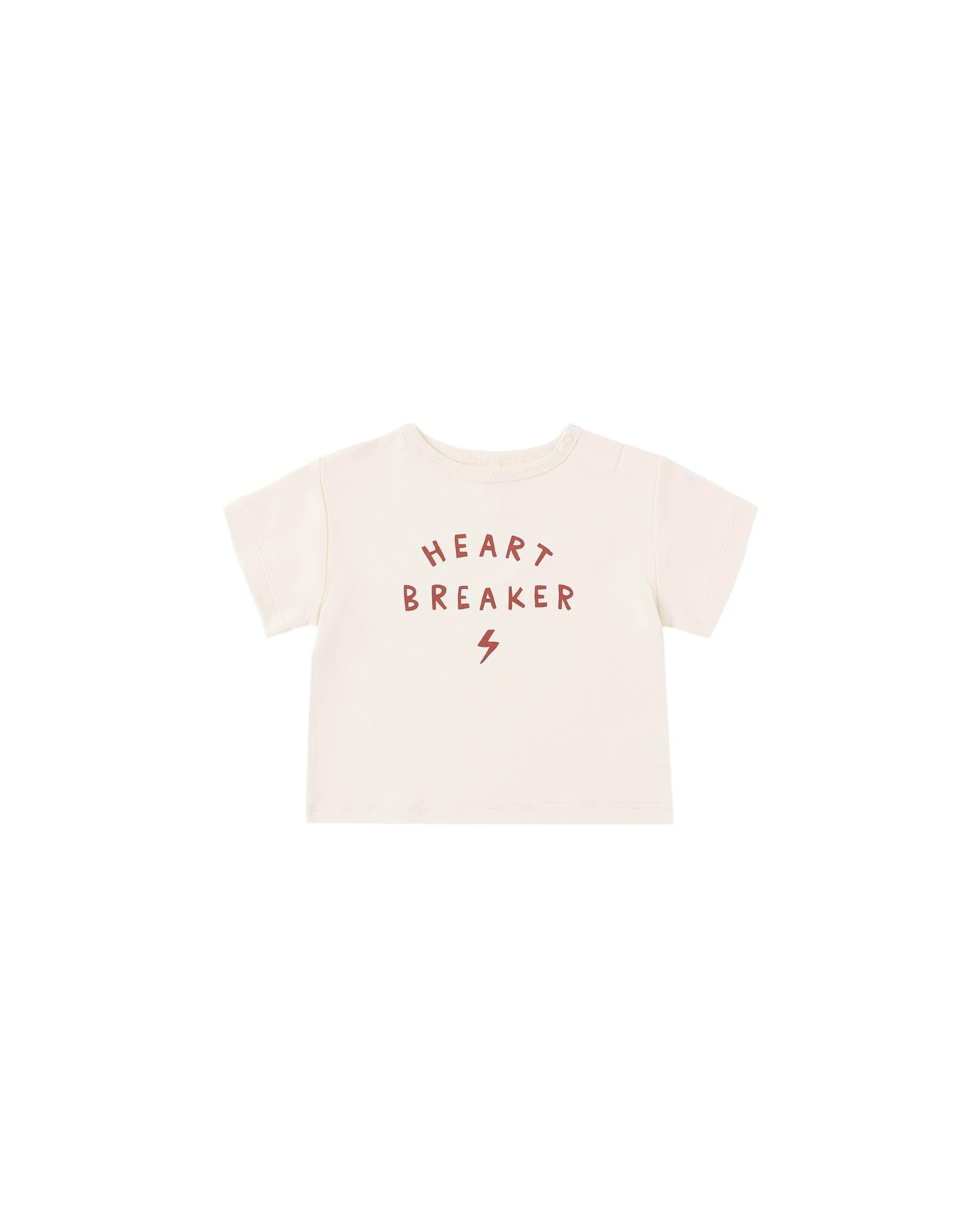 Quincy Mae Boxy Tee - Heartbreaker