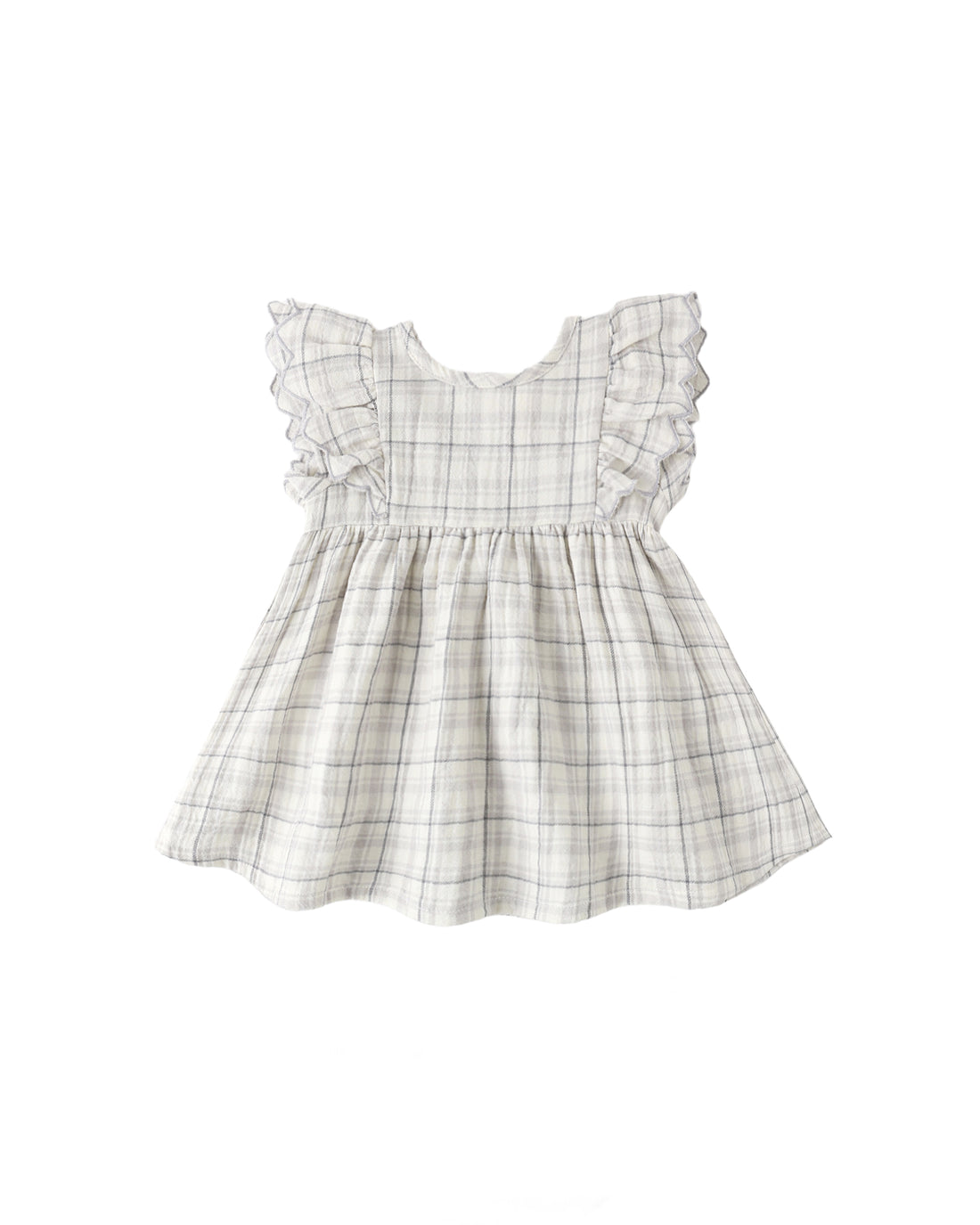 Quincy Mae Alina Dress - Blue Plaid