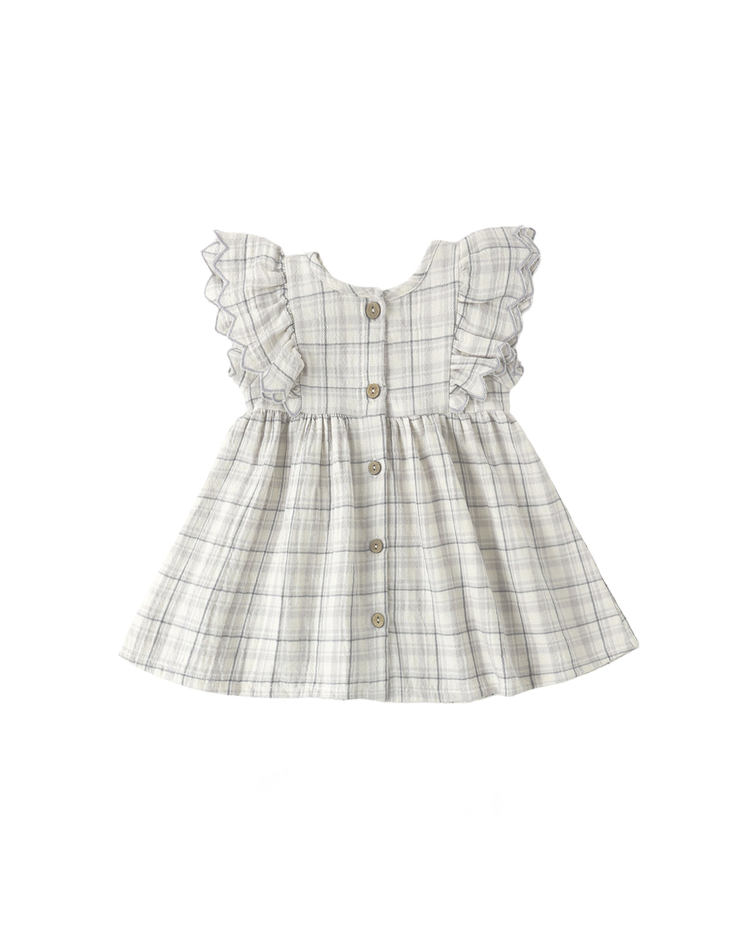 Quincy Mae Alina Dress - Blue Plaid