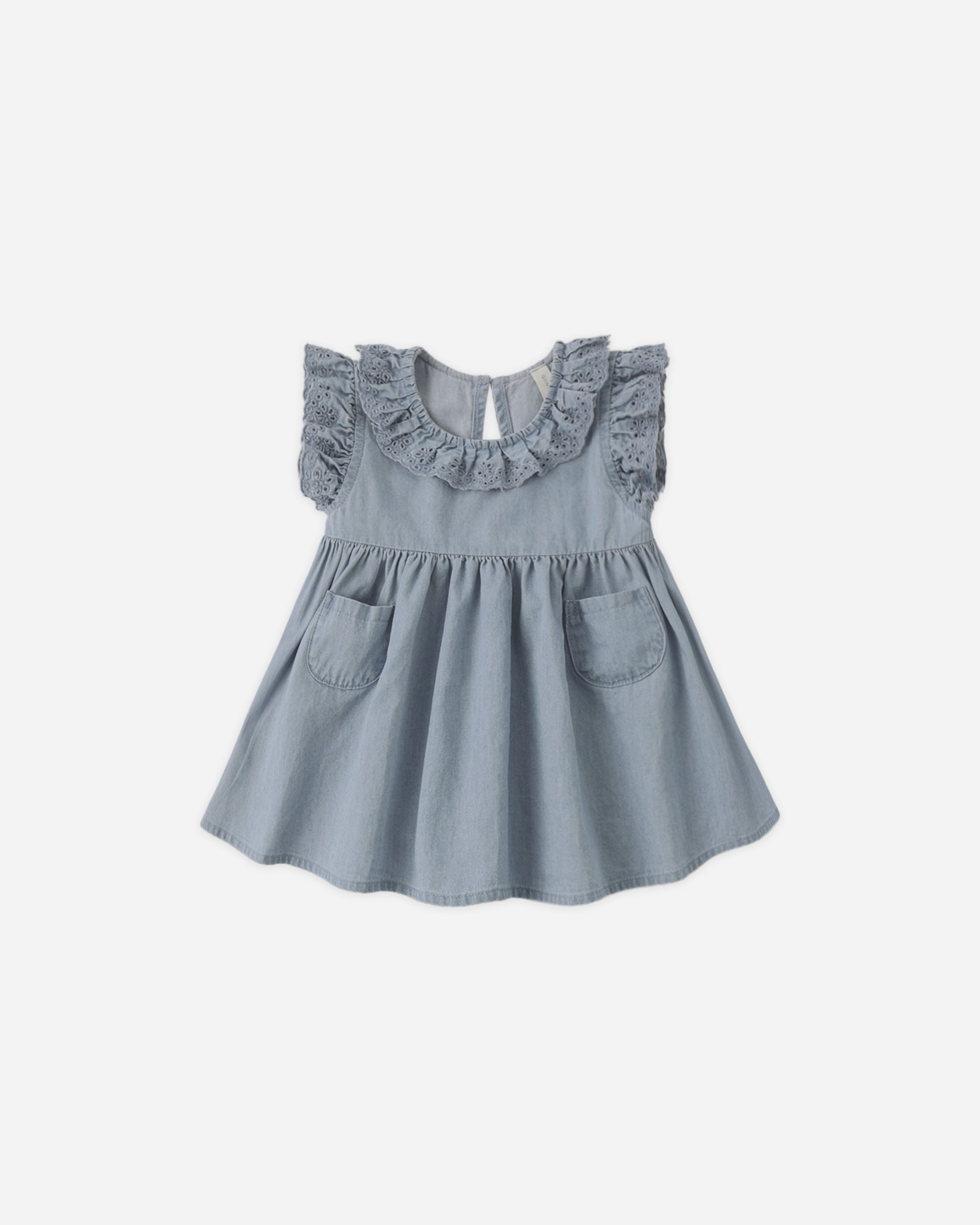 Quincy Mae Sophie Dress - Chambray