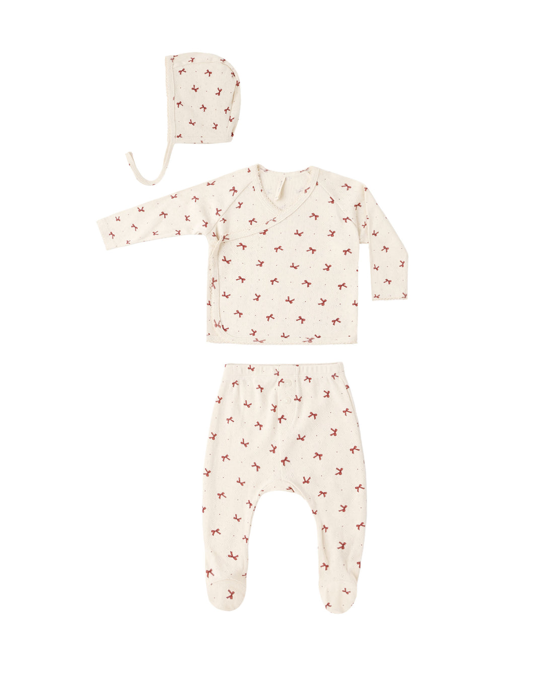 Quincy Mae Take Home Set - Red Bows