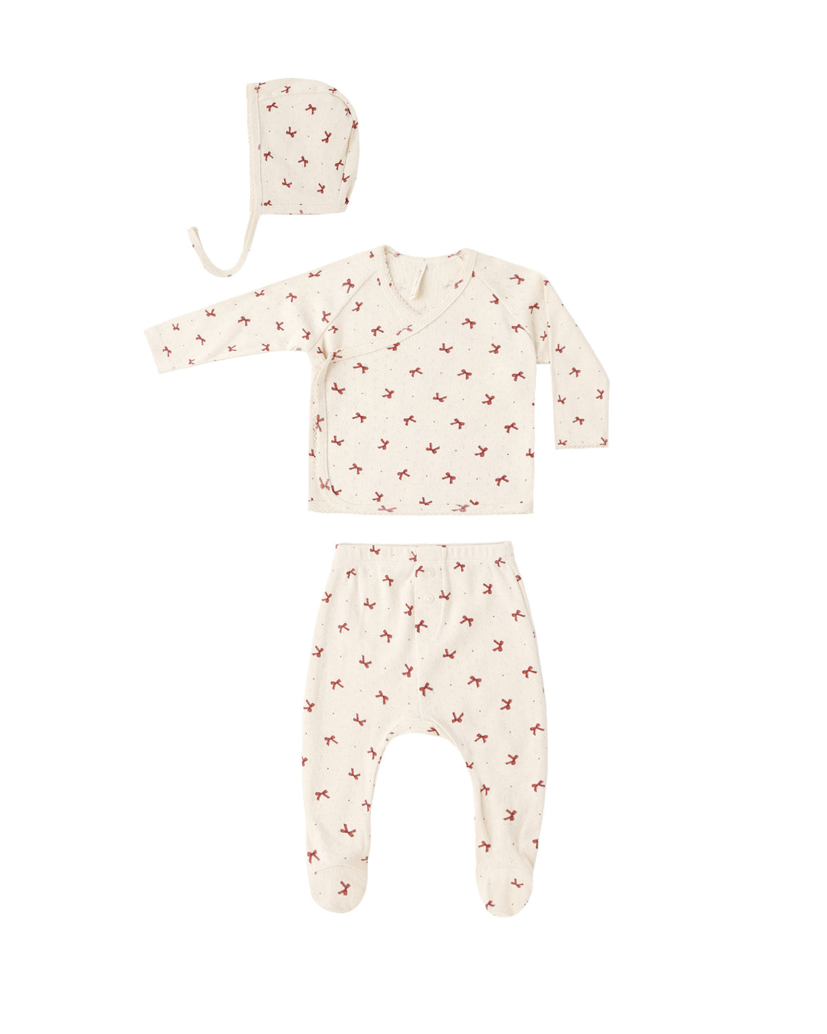 Quincy Mae Take Home Set - Red Bows