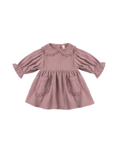 Quincy Mae Marisol Dress - Mulberry