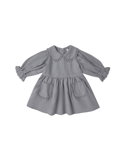 Quincy Mae Marisol Dress - Slate