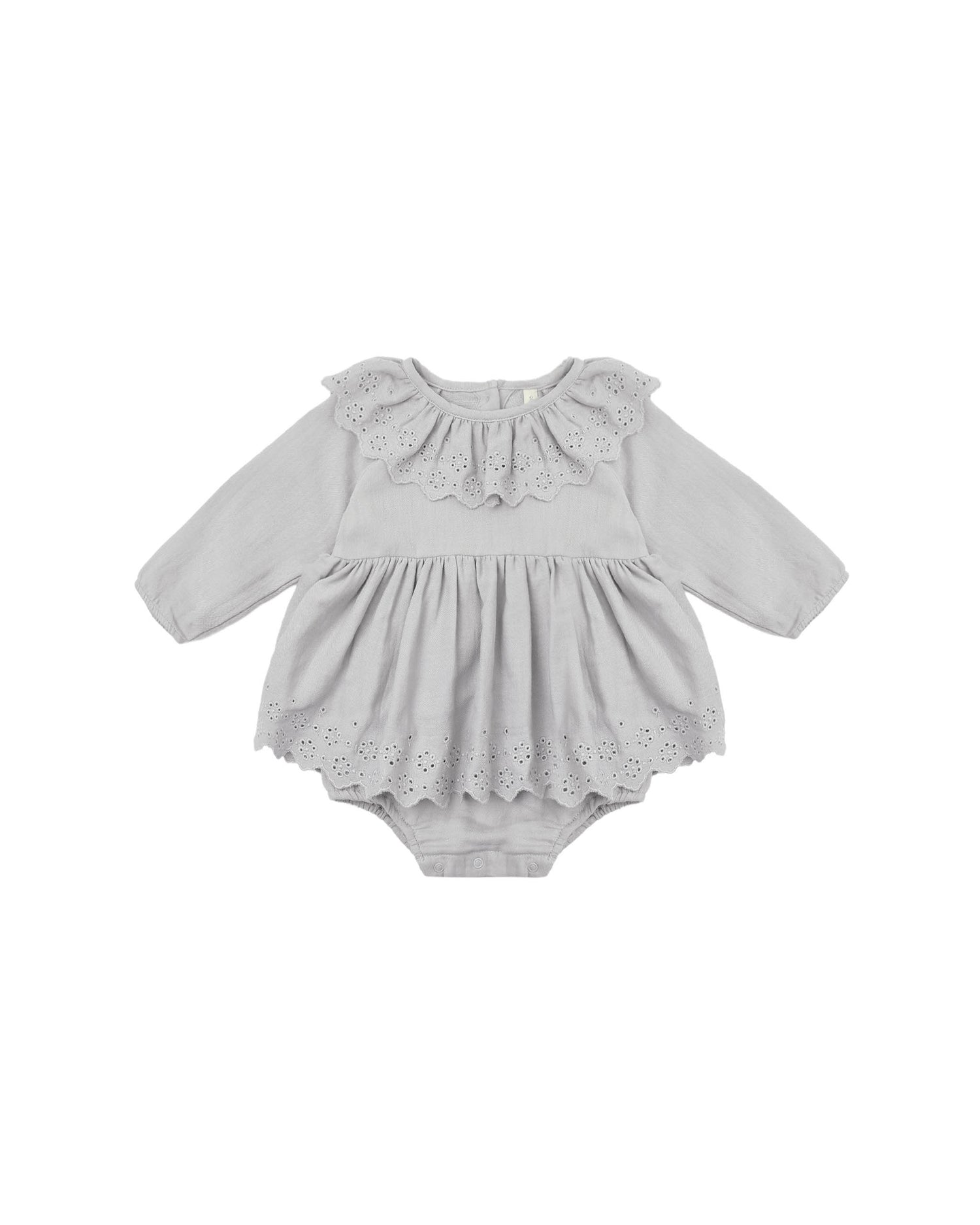 Quincy Mae Thalia Romper - Cloud