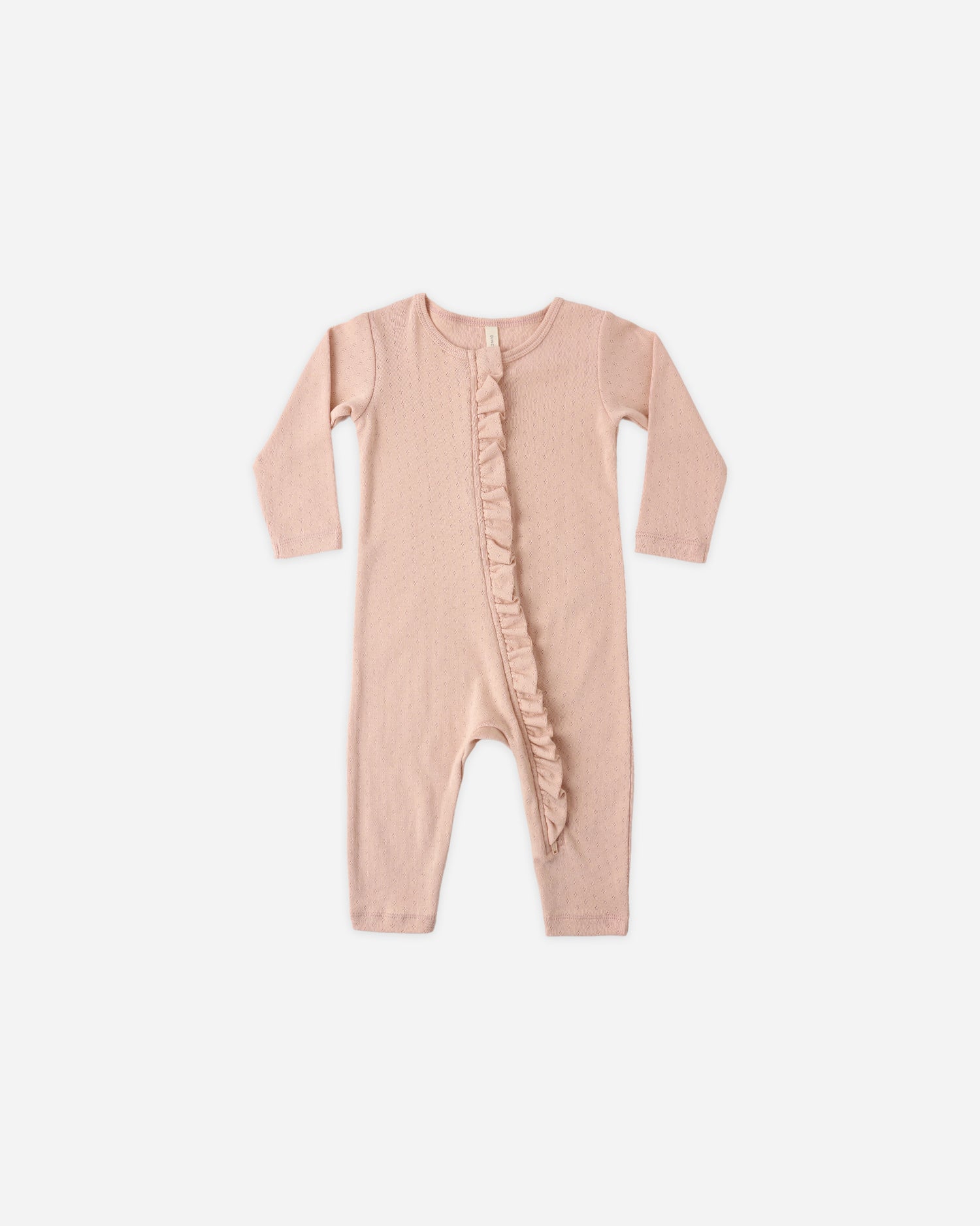 Quincy Mae Ruffle Jumpsuit - Melon