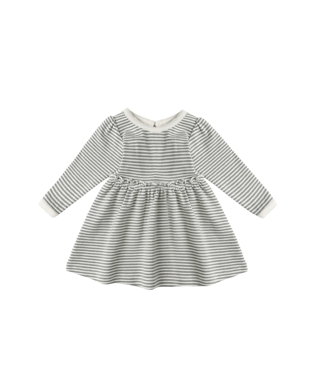 Quincy Mae Alda Dress - Forest Stripe