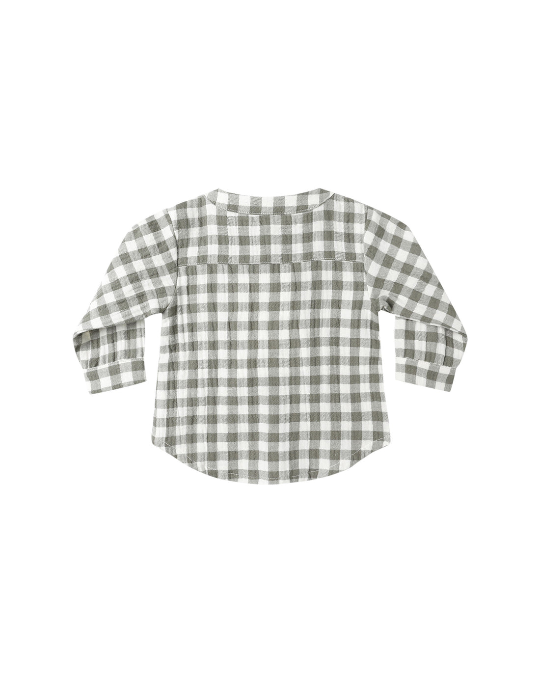 Quincy Mae Milo Shirt - Forest Check