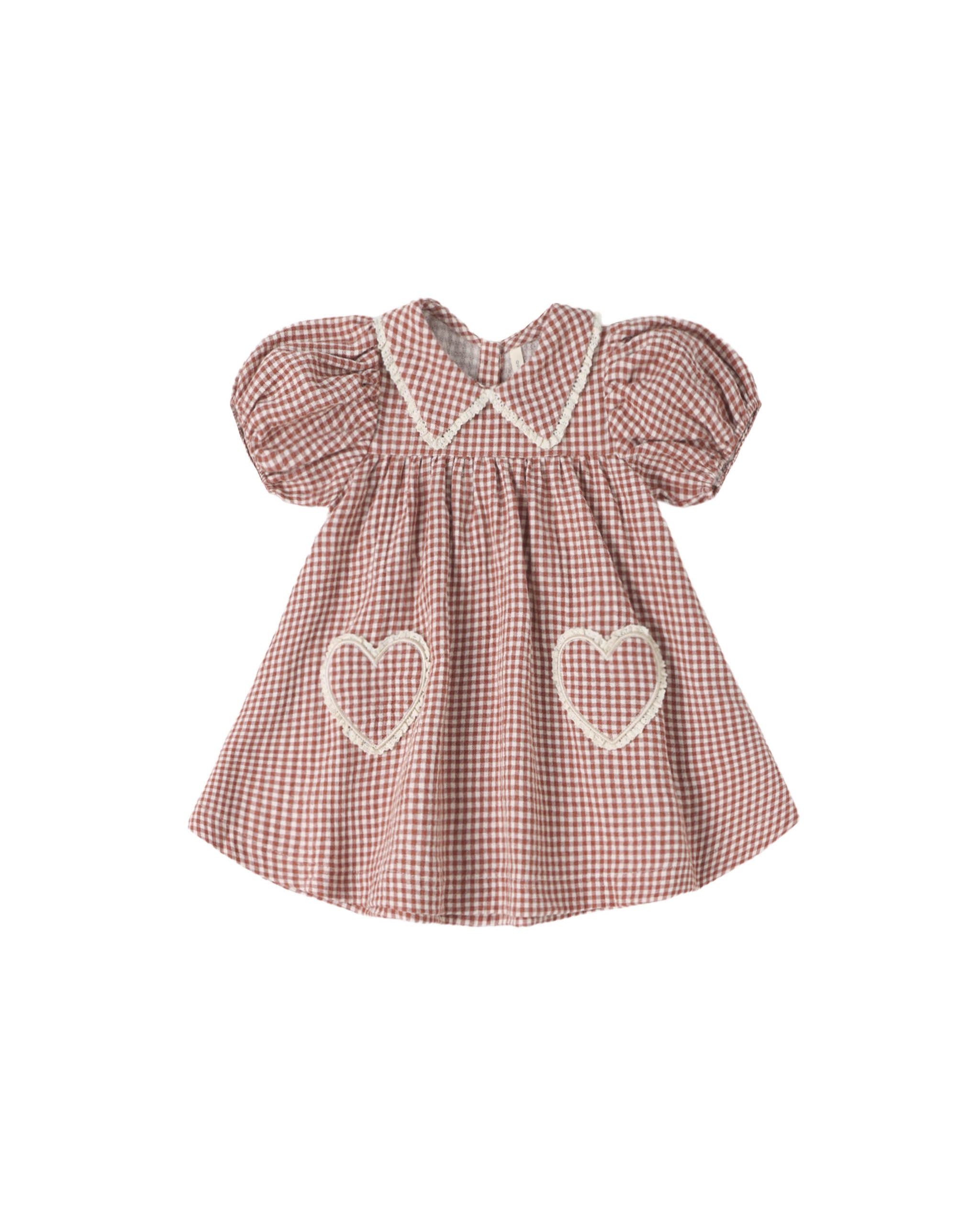 Quincy Mae Coraline Dress - Red Gingham