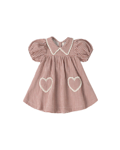 Quincy Mae Coraline Dress - Red Gingham