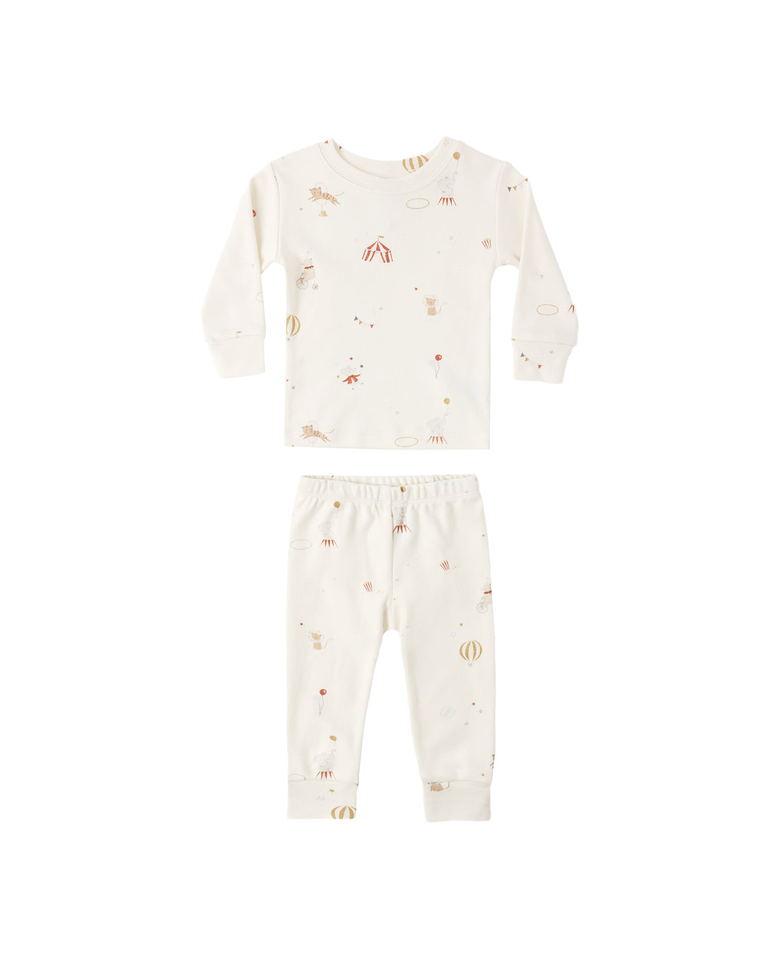 Quincy Mae Jersey Pajama Set - Carnival