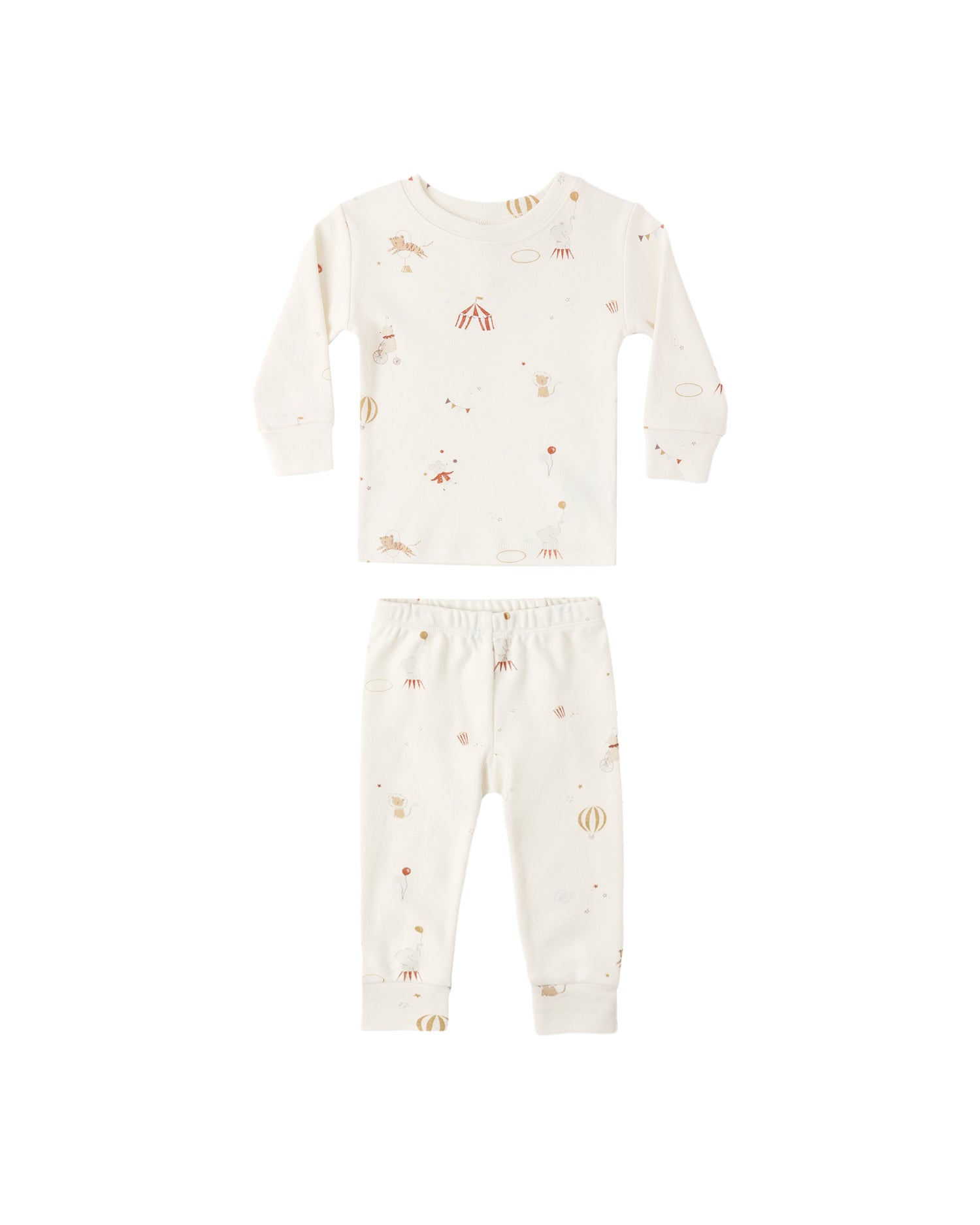 Quincy Mae Jersey Pajama Set - Carnival