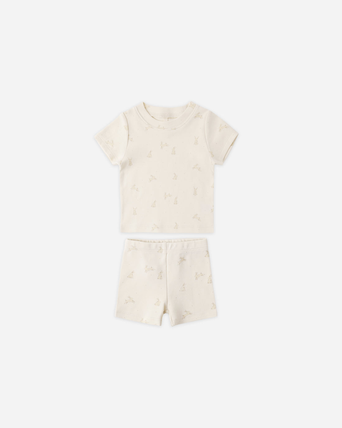 Quincy Mae Summer Pajama Set - Bunnies