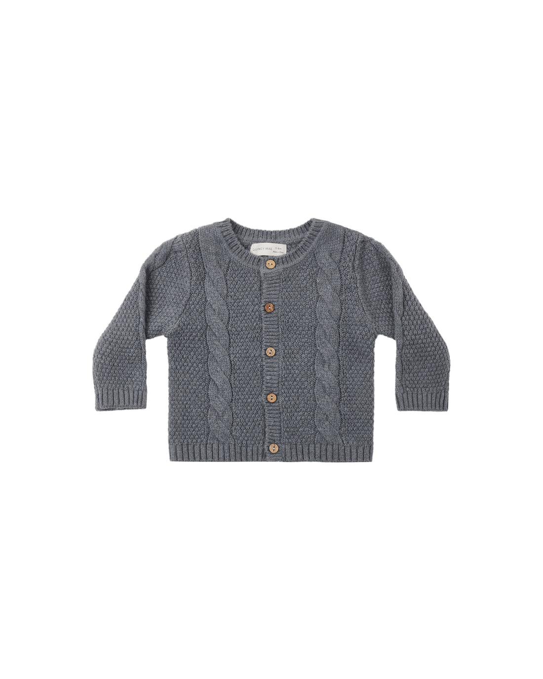 Quincy Mae Knit Cardigan - Midnight