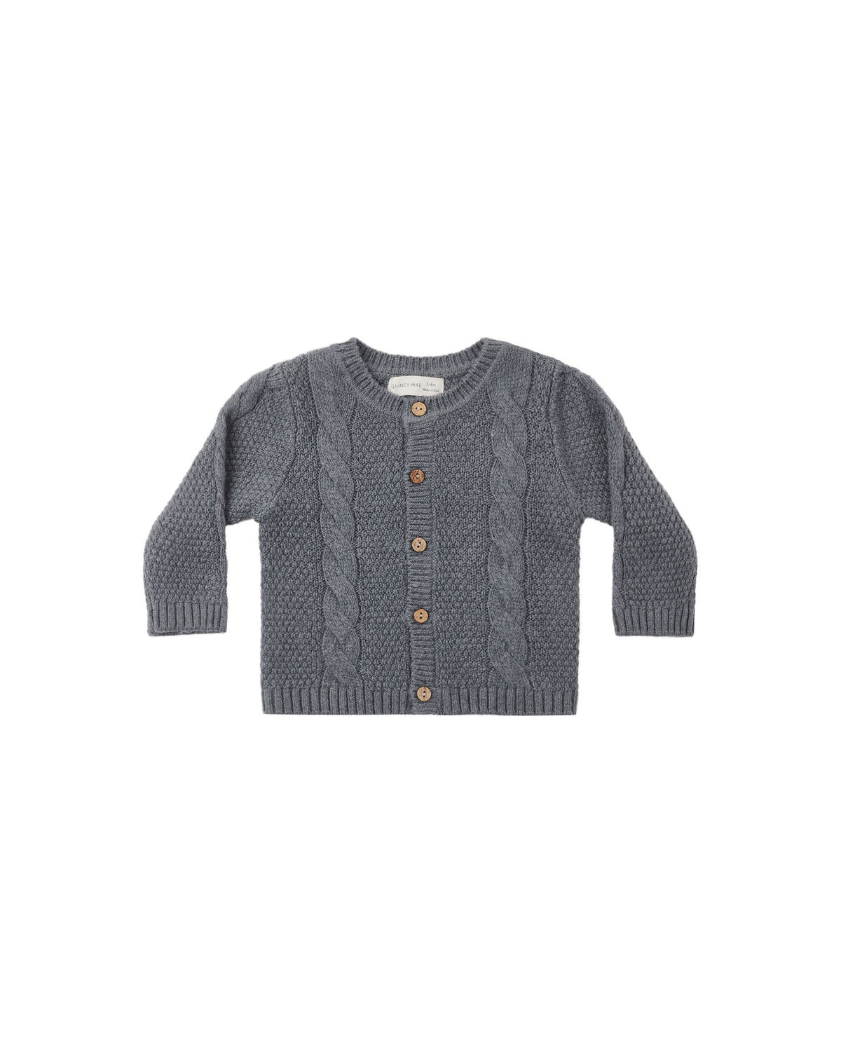 Quincy Mae Knit Cardigan - Midnight