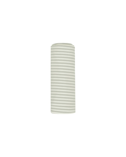 Quincy Mae Swaddle - Sage Stripe